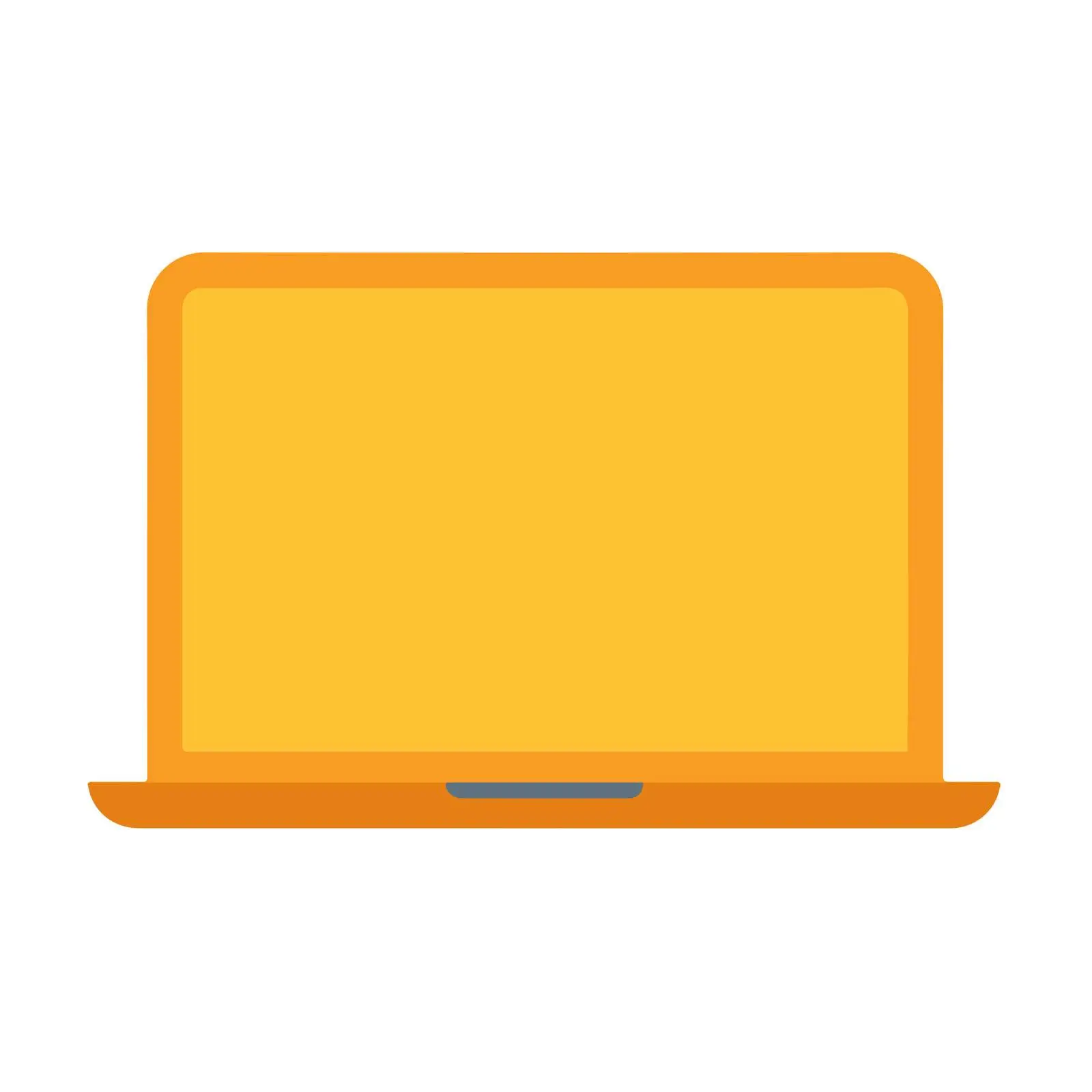 Minimalist Laptop Icon Design — free download from Dotvec