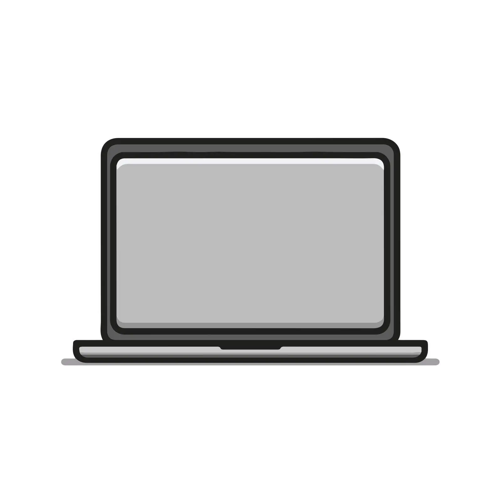 Sleek Laptop Icon — free download from Dotvec