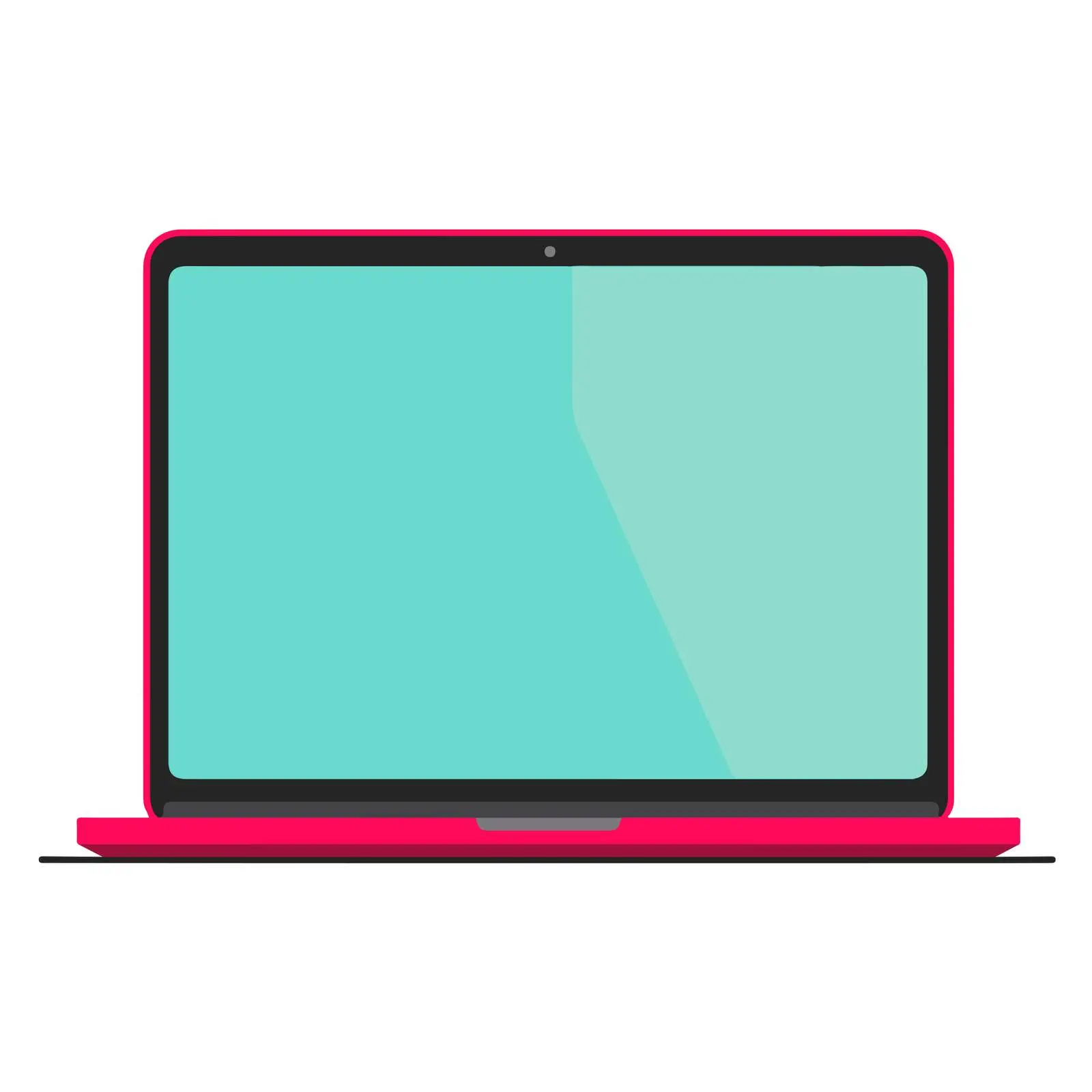 Minimal Laptop Icon — free download from Dotvec