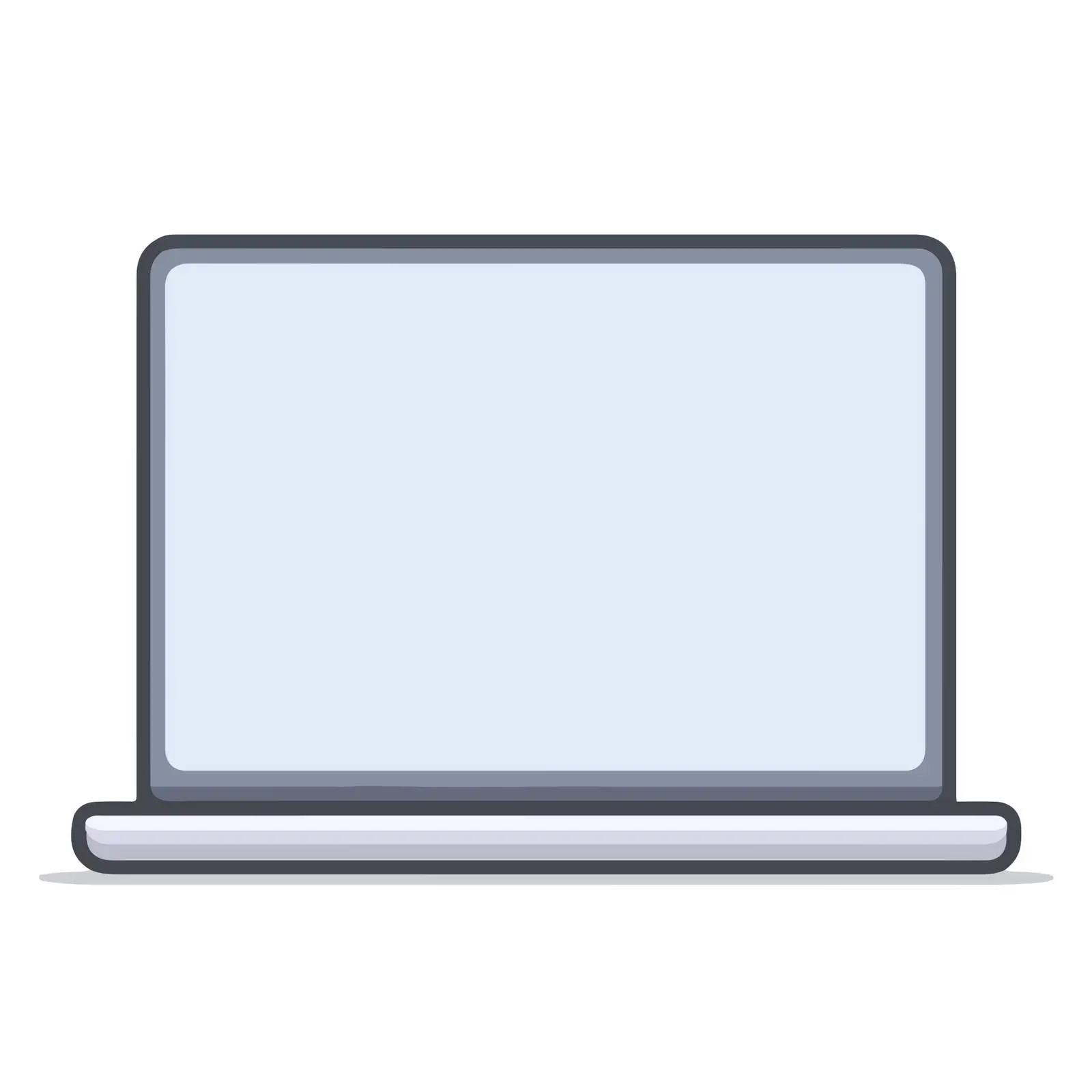 Minimal Laptop Icon — free download from Dotvec