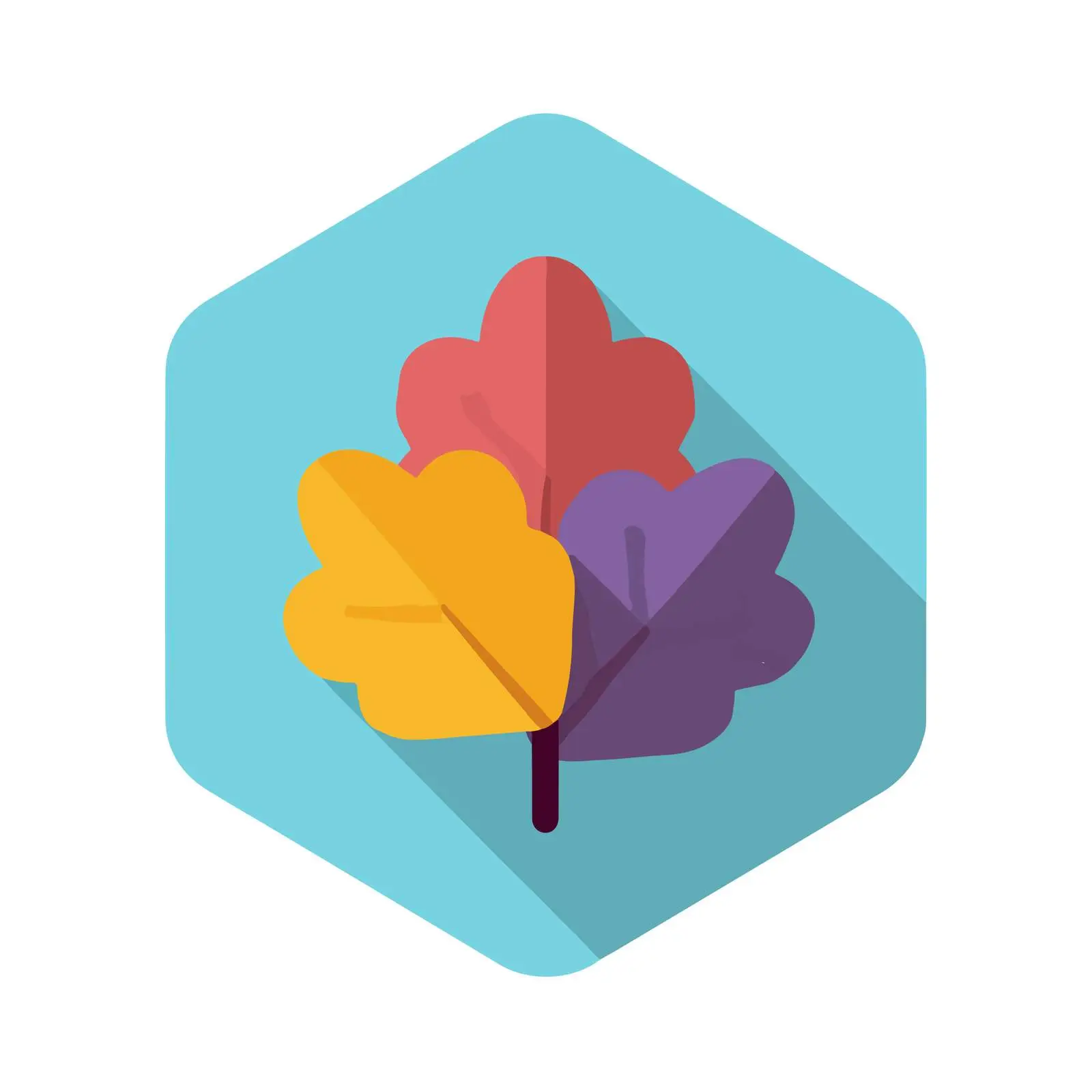 Clean Leaf Icon Design — free download from Dotvec