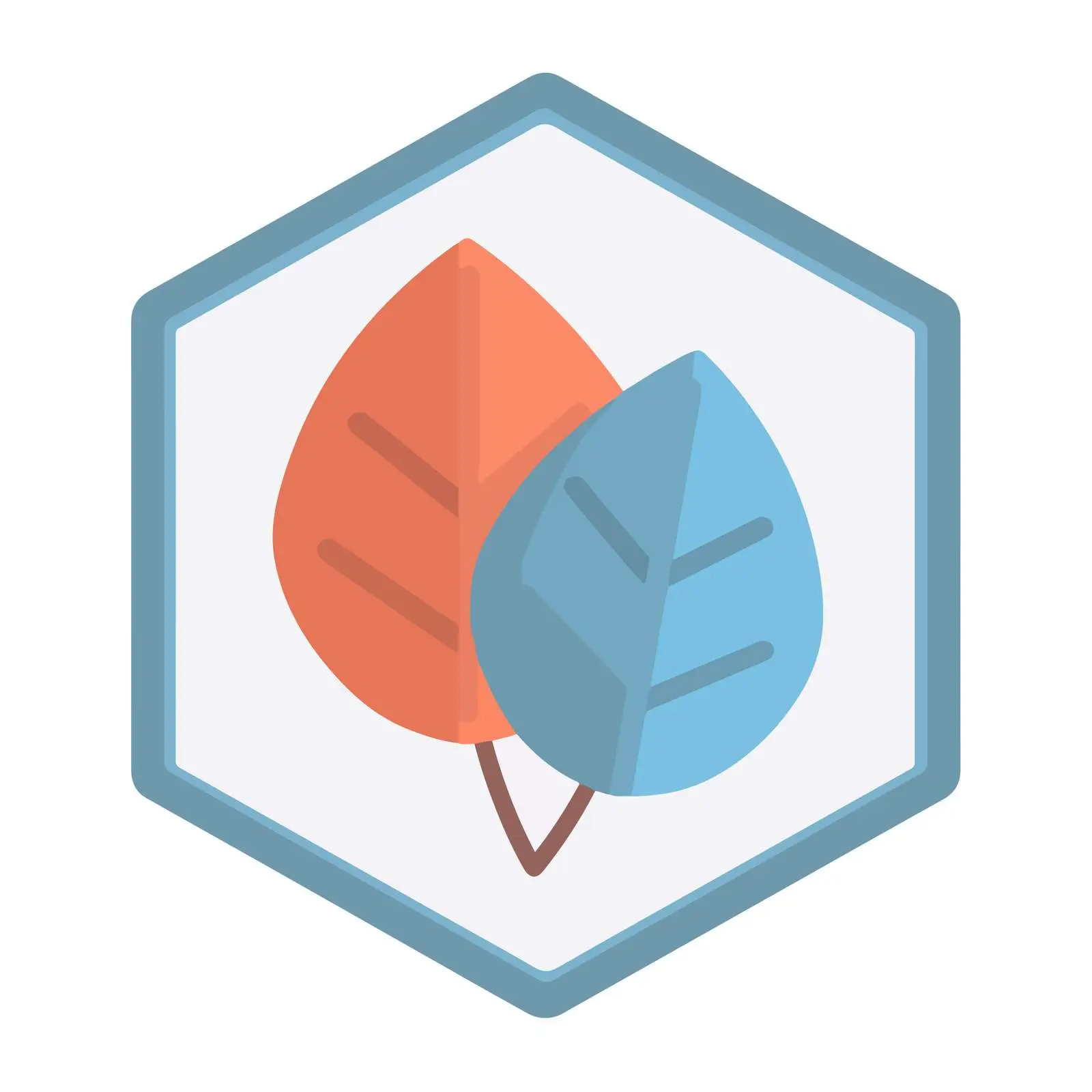 Clean Leaf Icon — free download from Dotvec