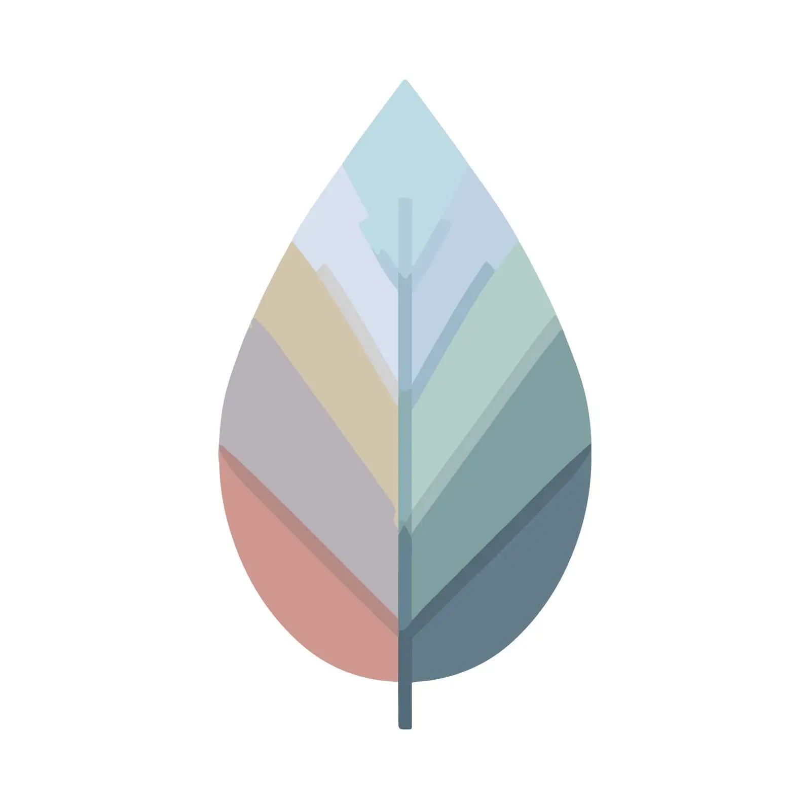 Bold Leaf Icon Design — free download from Dotvec