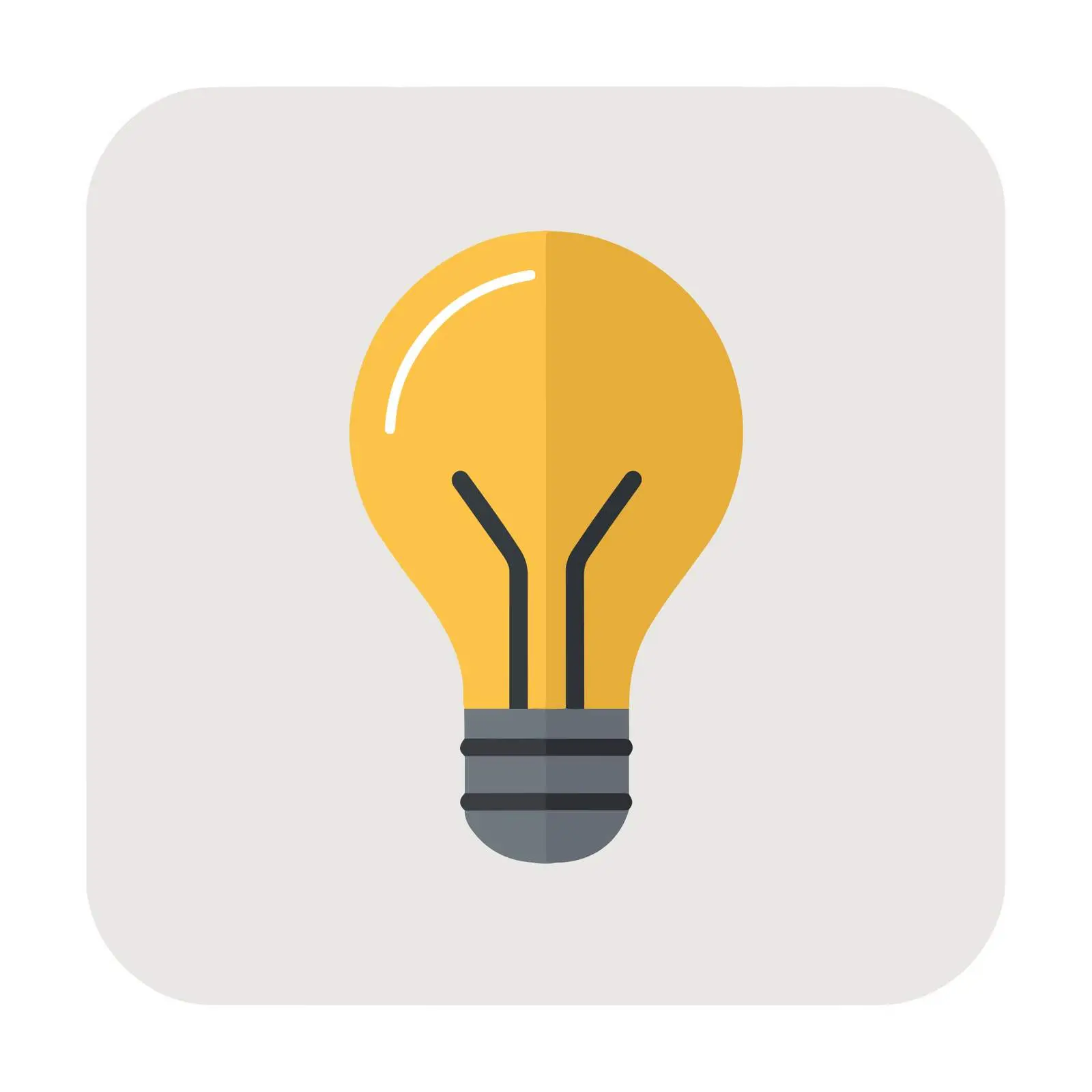 Professional Lightbulb Icon — free download from Dotvec