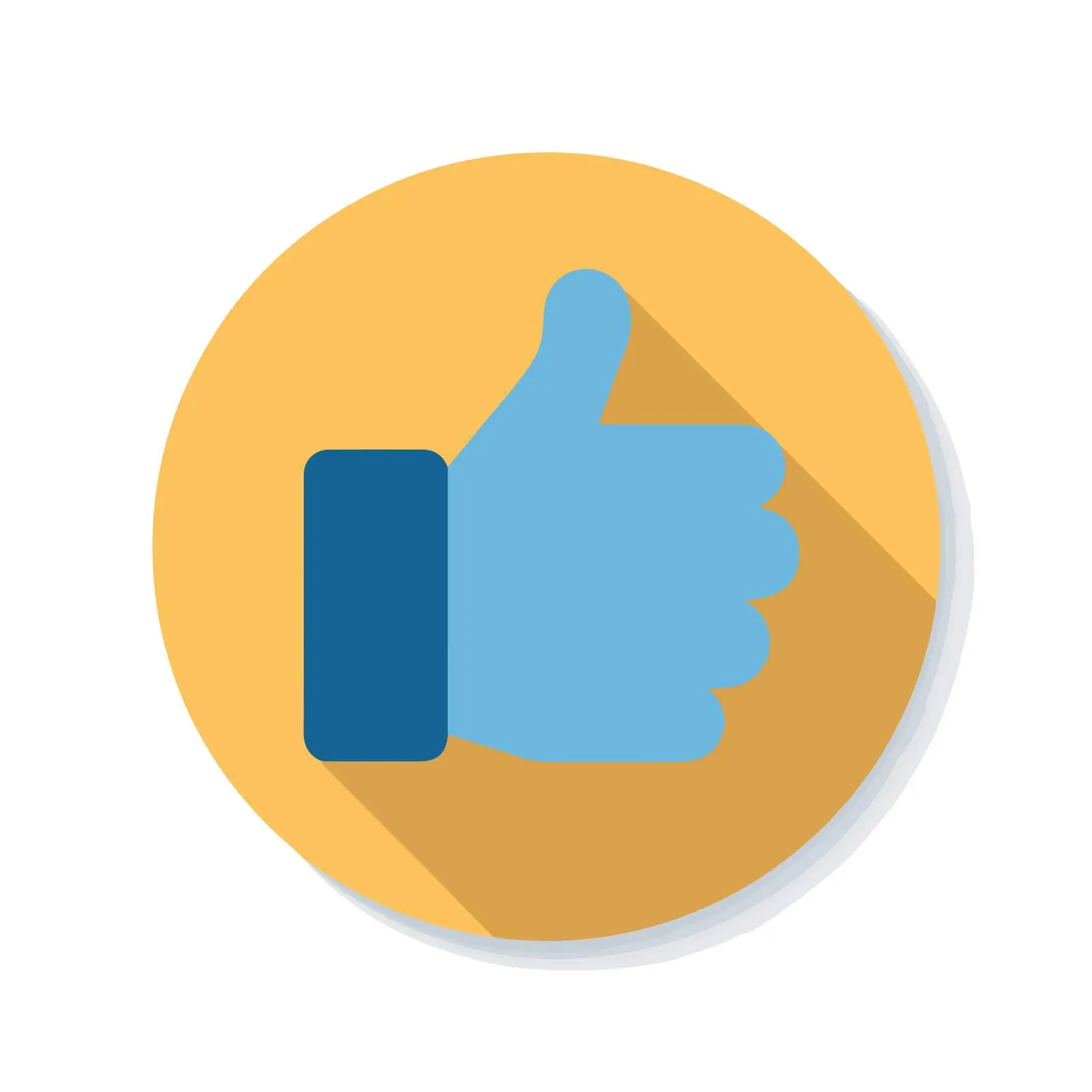 Bold Thumbs Up Icon — free download from Dotvec