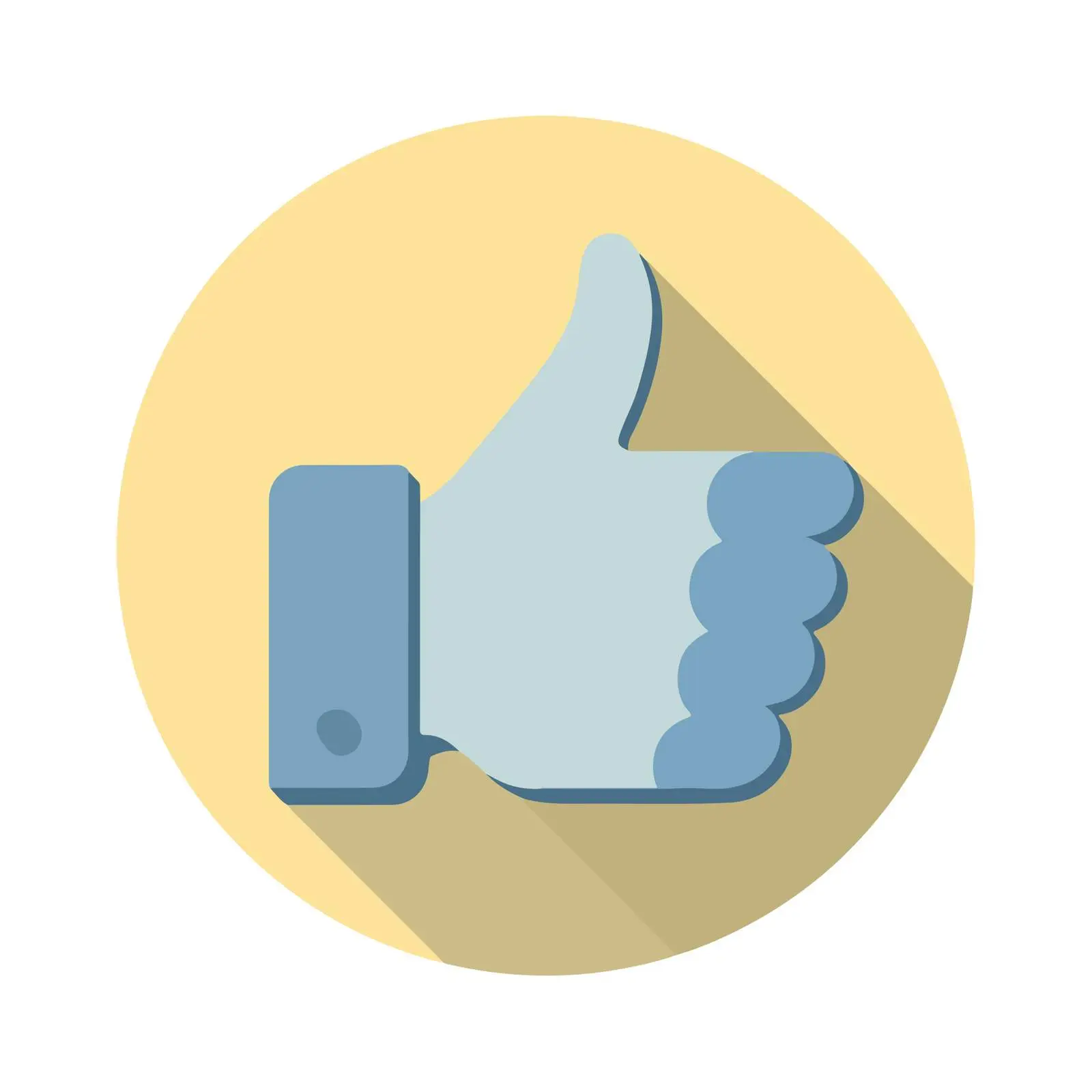 Bold Thumbs Up Icon — free download from Dotvec