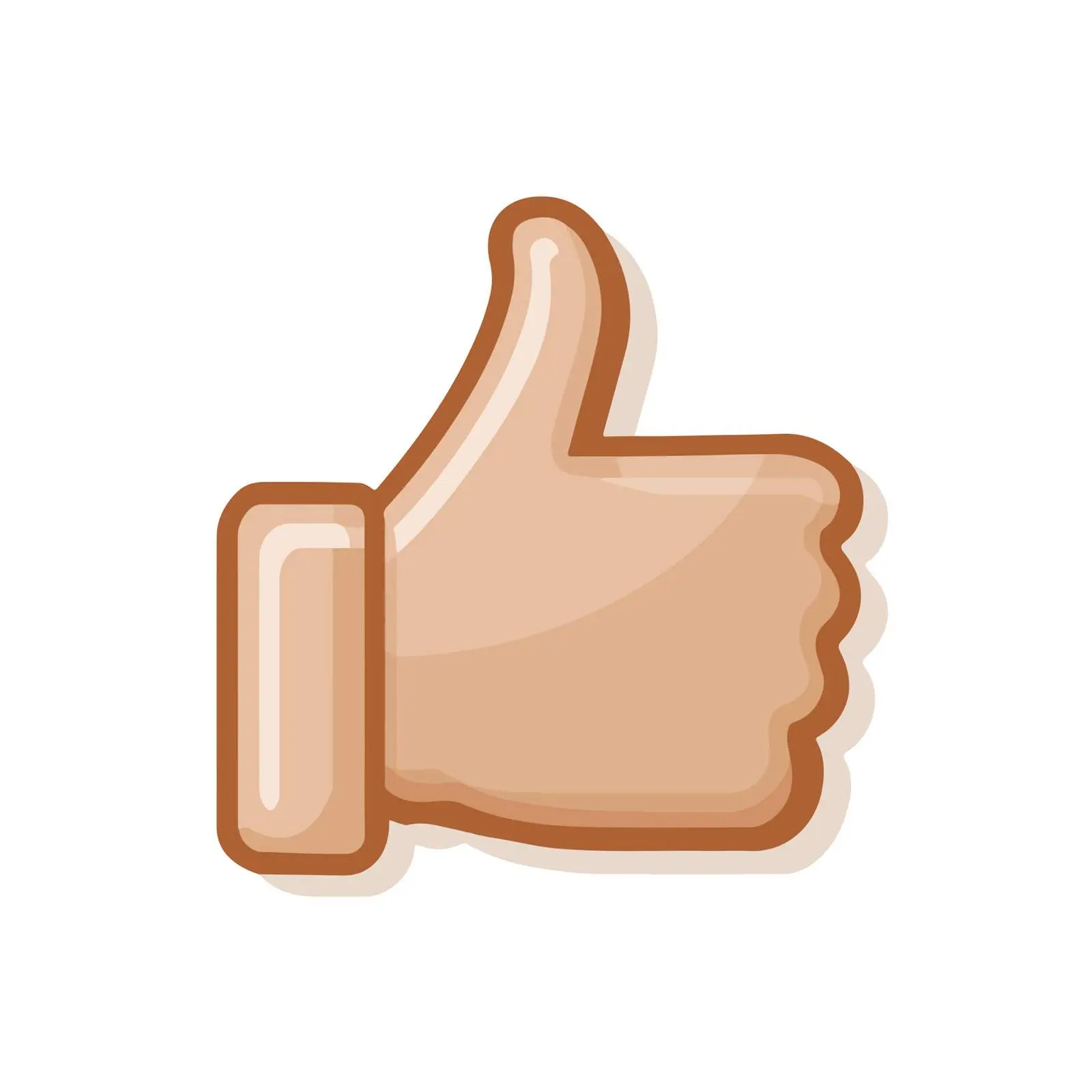 Bold Thumbs Up Icon — free download from Dotvec