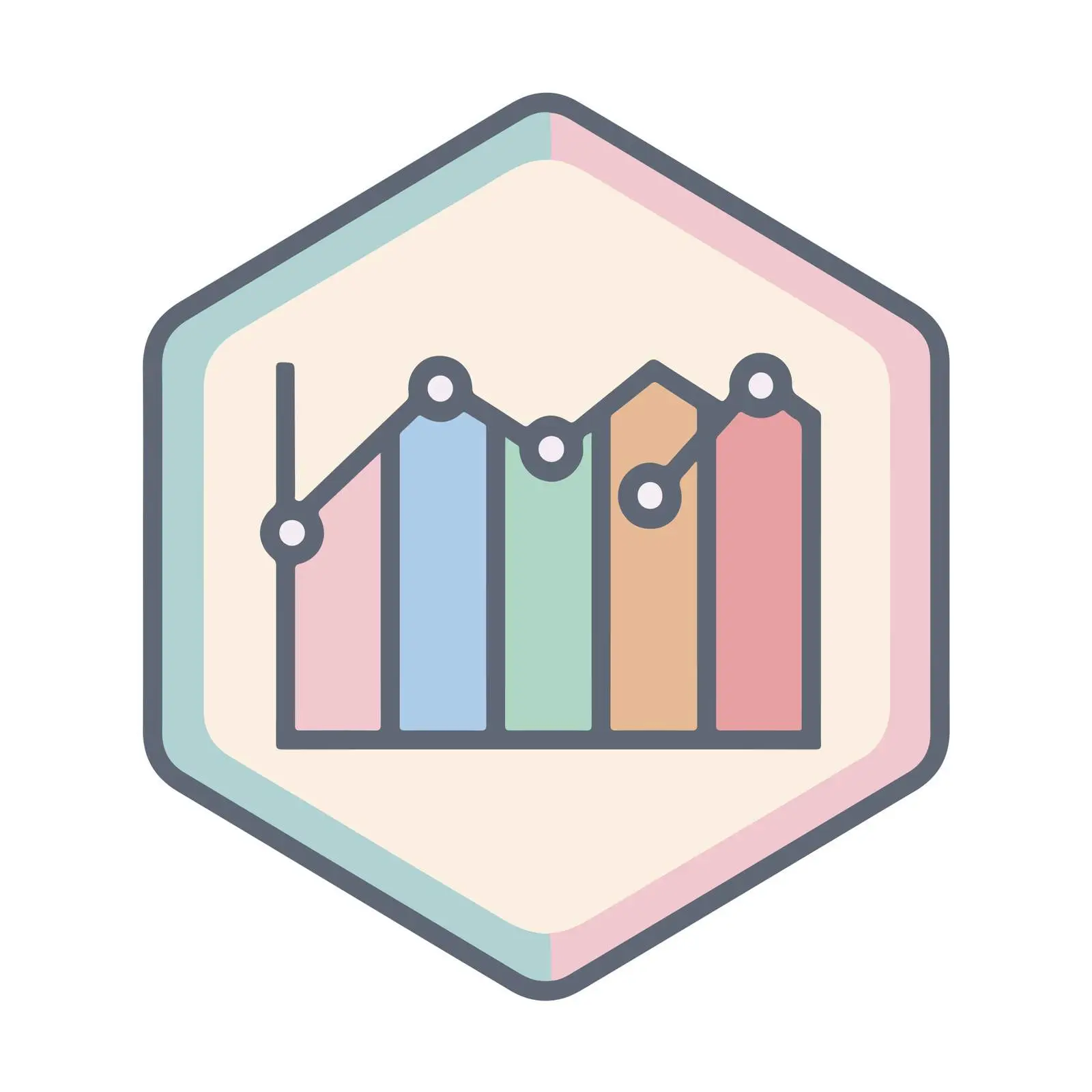 Minimal Line Chart Icon — free download from Dotvec