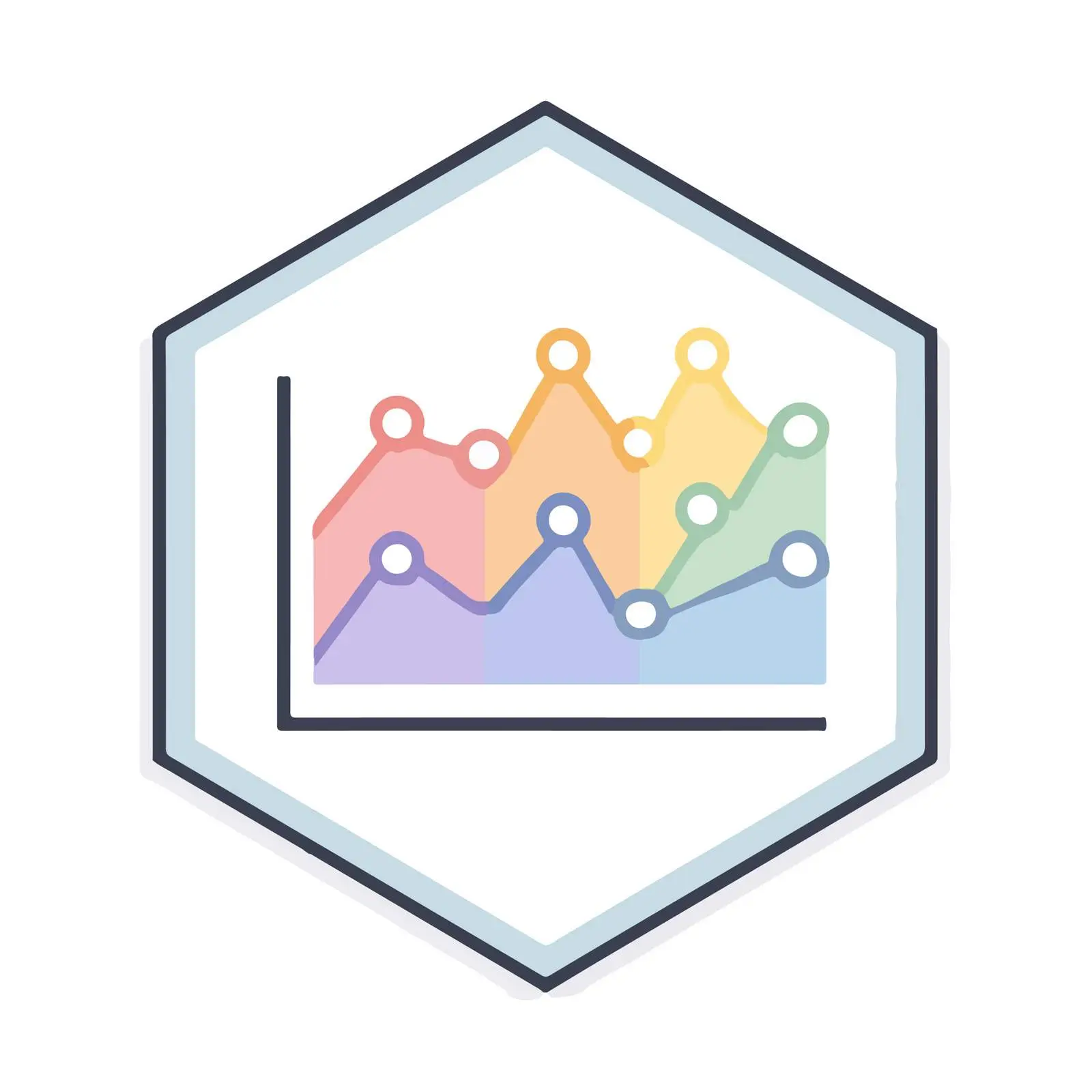 Minimal Line Chart Icon — free download from Dotvec