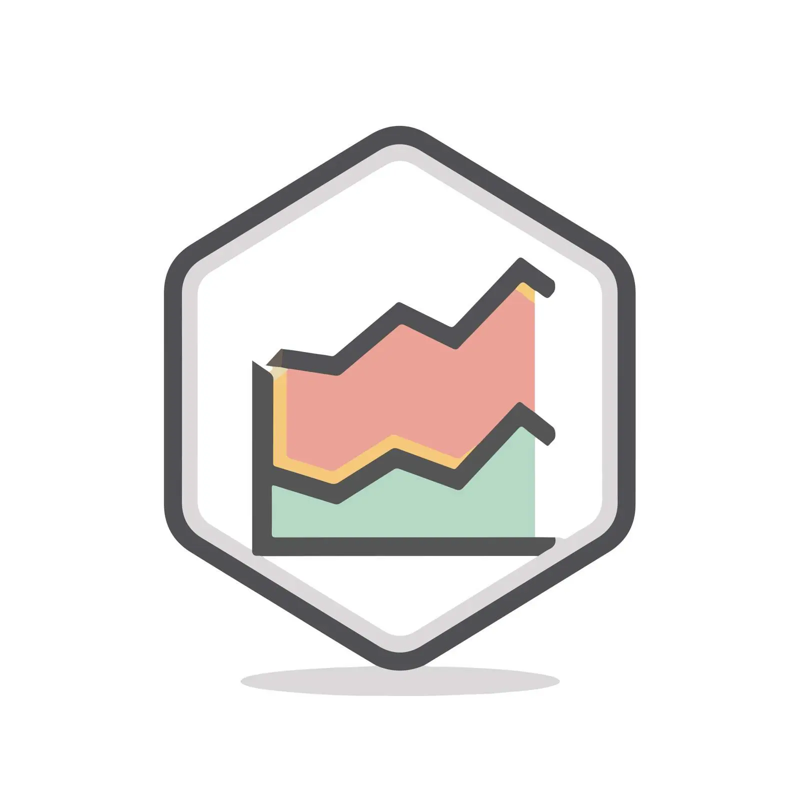 Minimal Line Chart Icon — free download from Dotvec