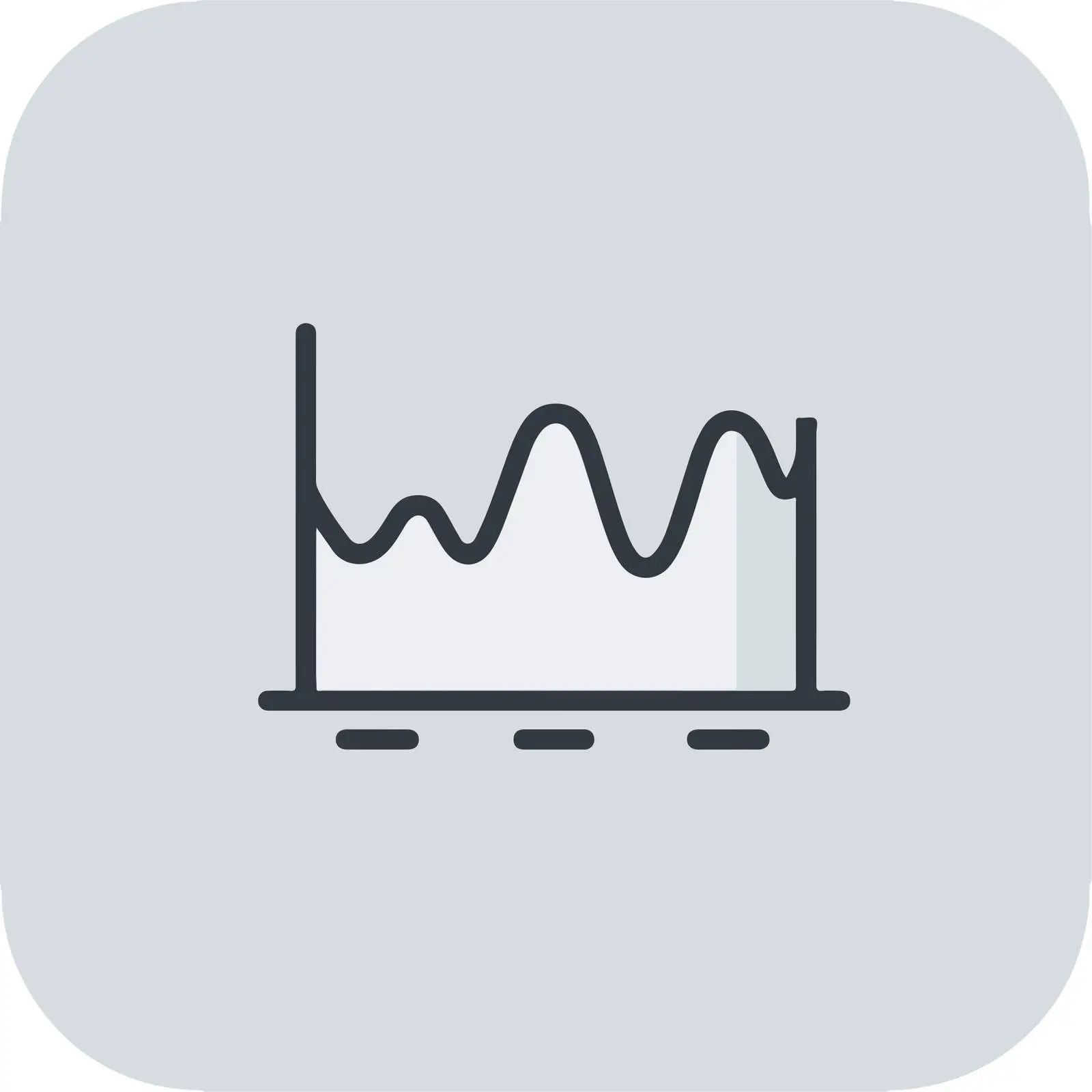 Bold Line Chart Icon — free download from Dotvec
