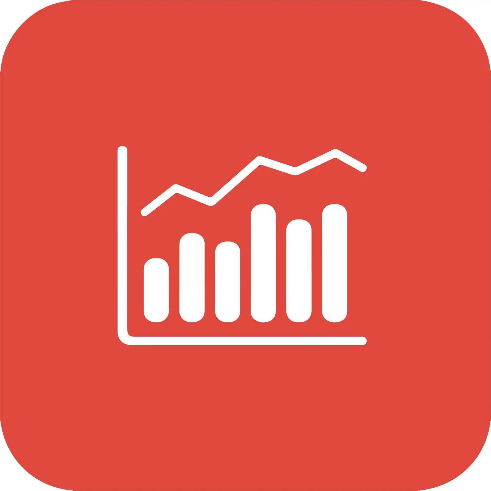 Minimal Line Chart Icon — free download from Dotvec
