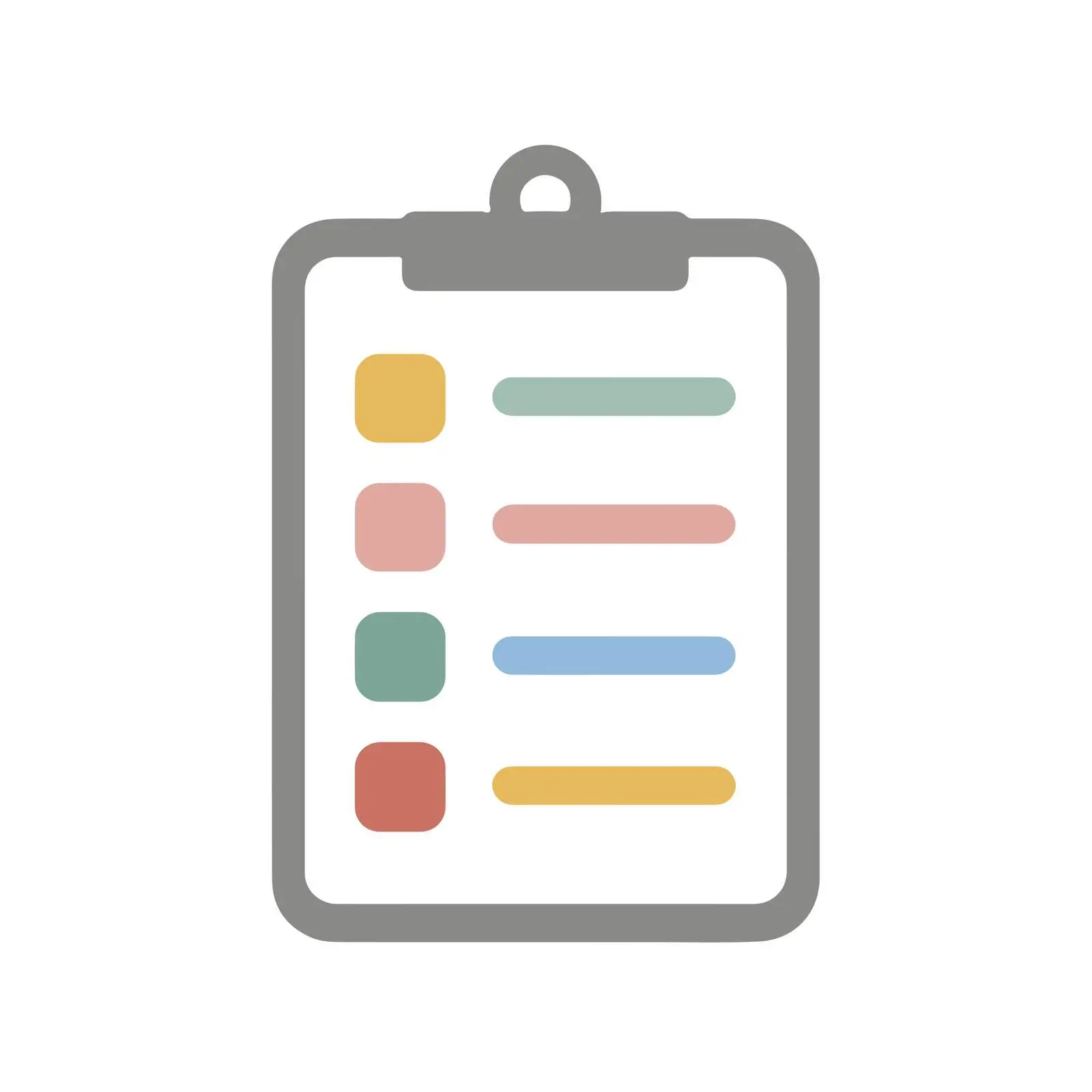 Minimalist Checklist Icon — free download from Dotvec