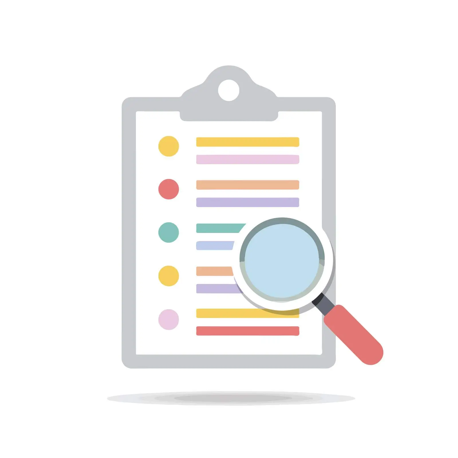 Minimalist Checklist Icon — free download from Dotvec