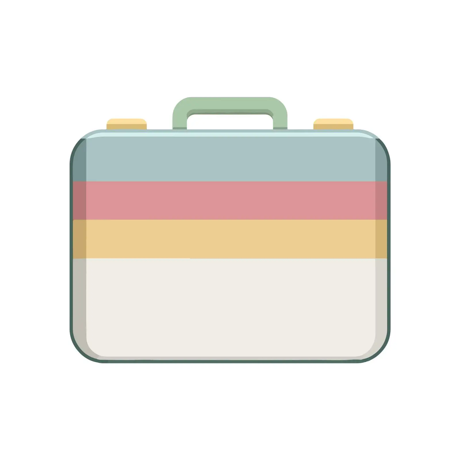 Minimalist Briefcase Icon — free download from Dotvec