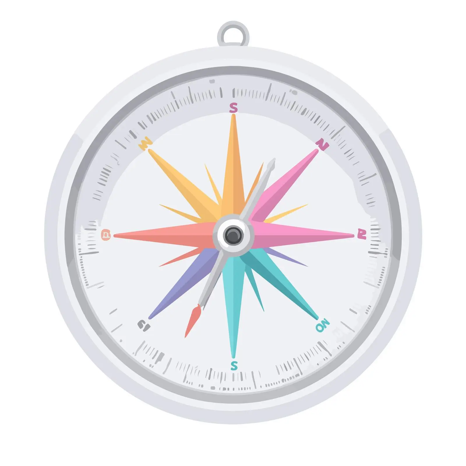 Compass Icon for Minimalistic Design — free download from Dotvec
