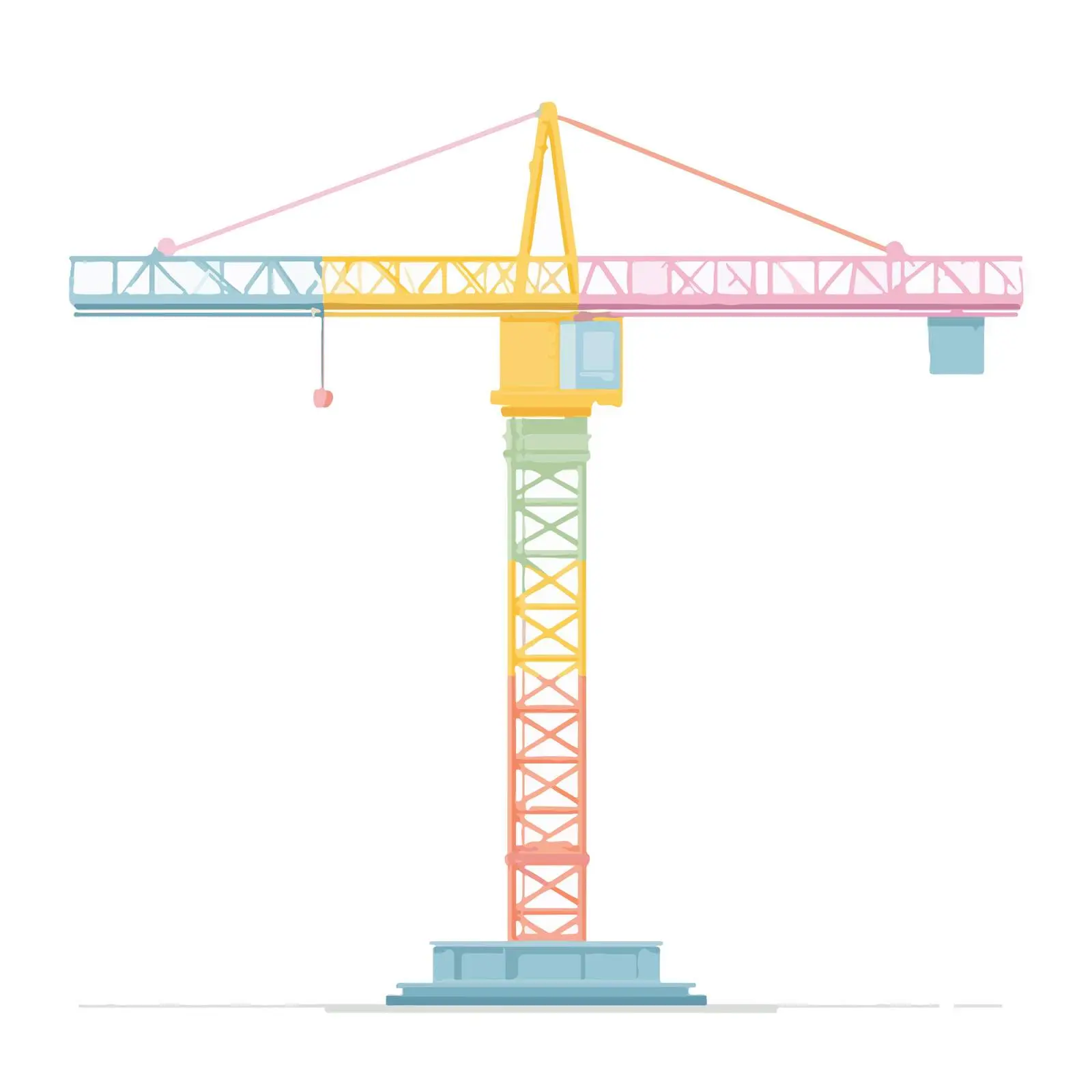 Construction Crane Icon Usage — free download from Dotvec