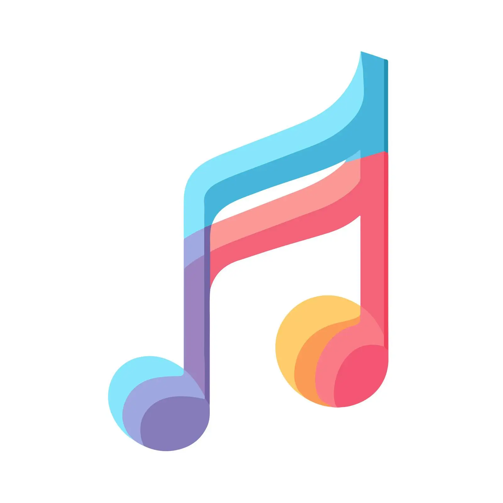 Minimalist Music Note Icon — free download from Dotvec