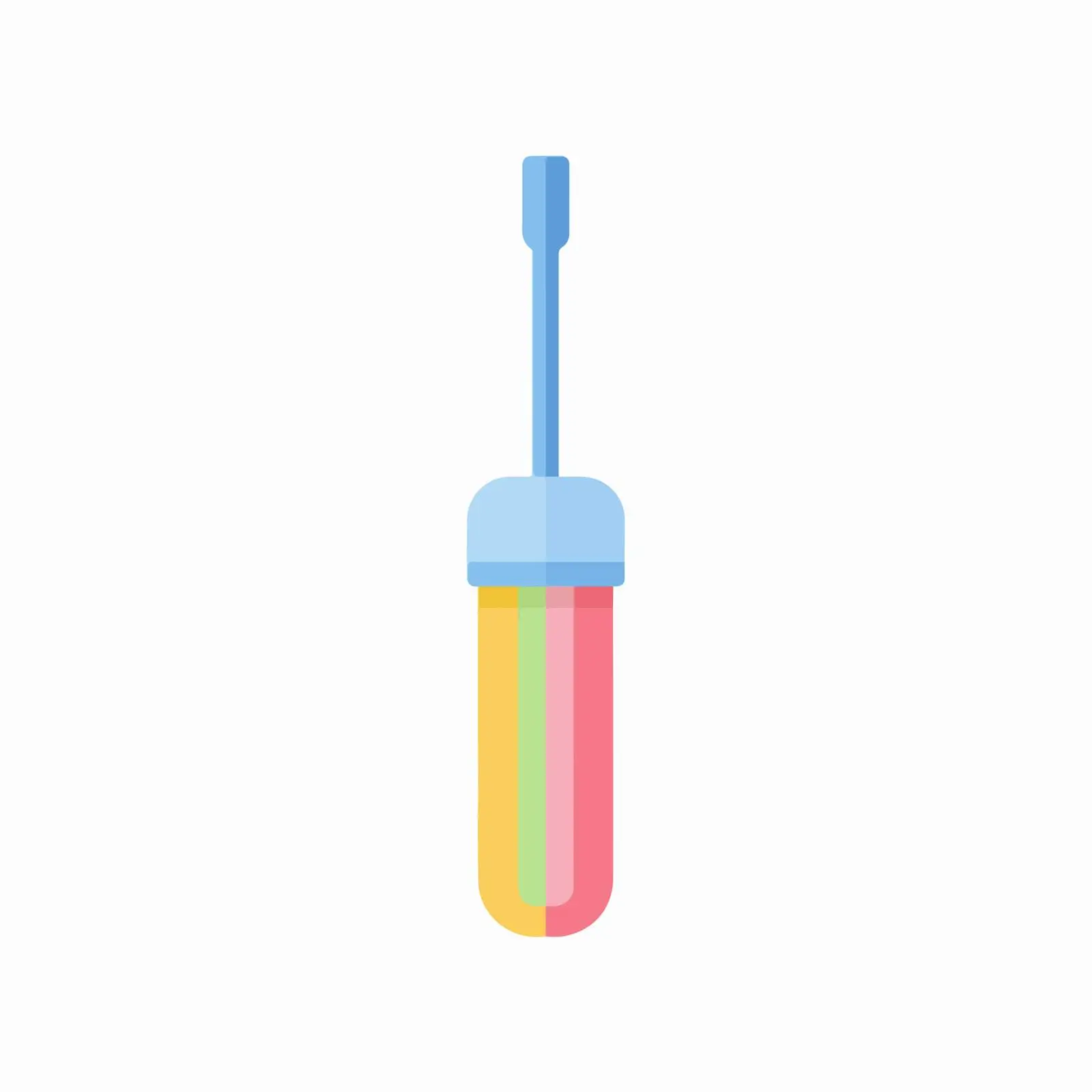 Minimalist Colored Screwdriver Icon — free download from Dotvec
