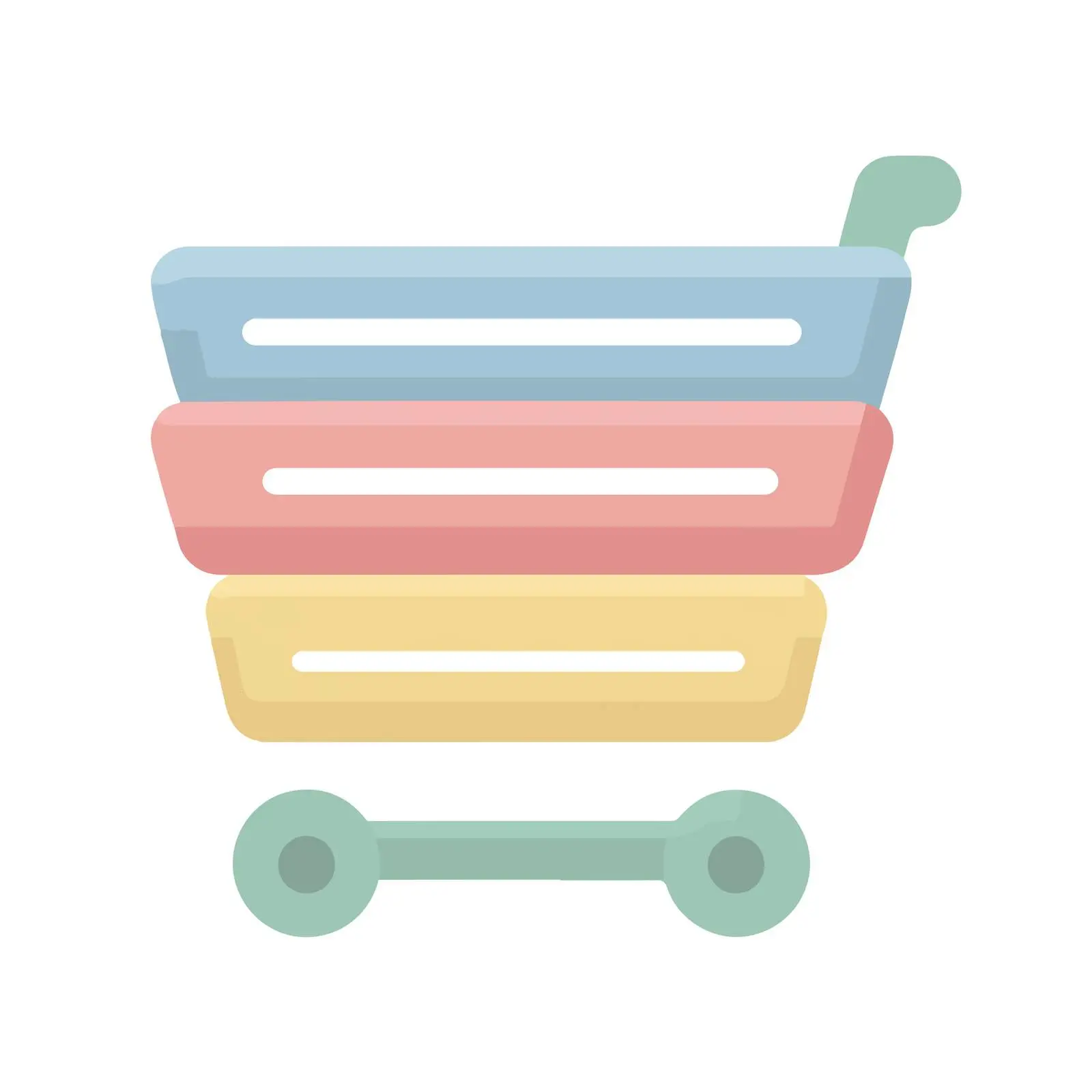 Minimalist Shopping Cart Icon — free download from Dotvec