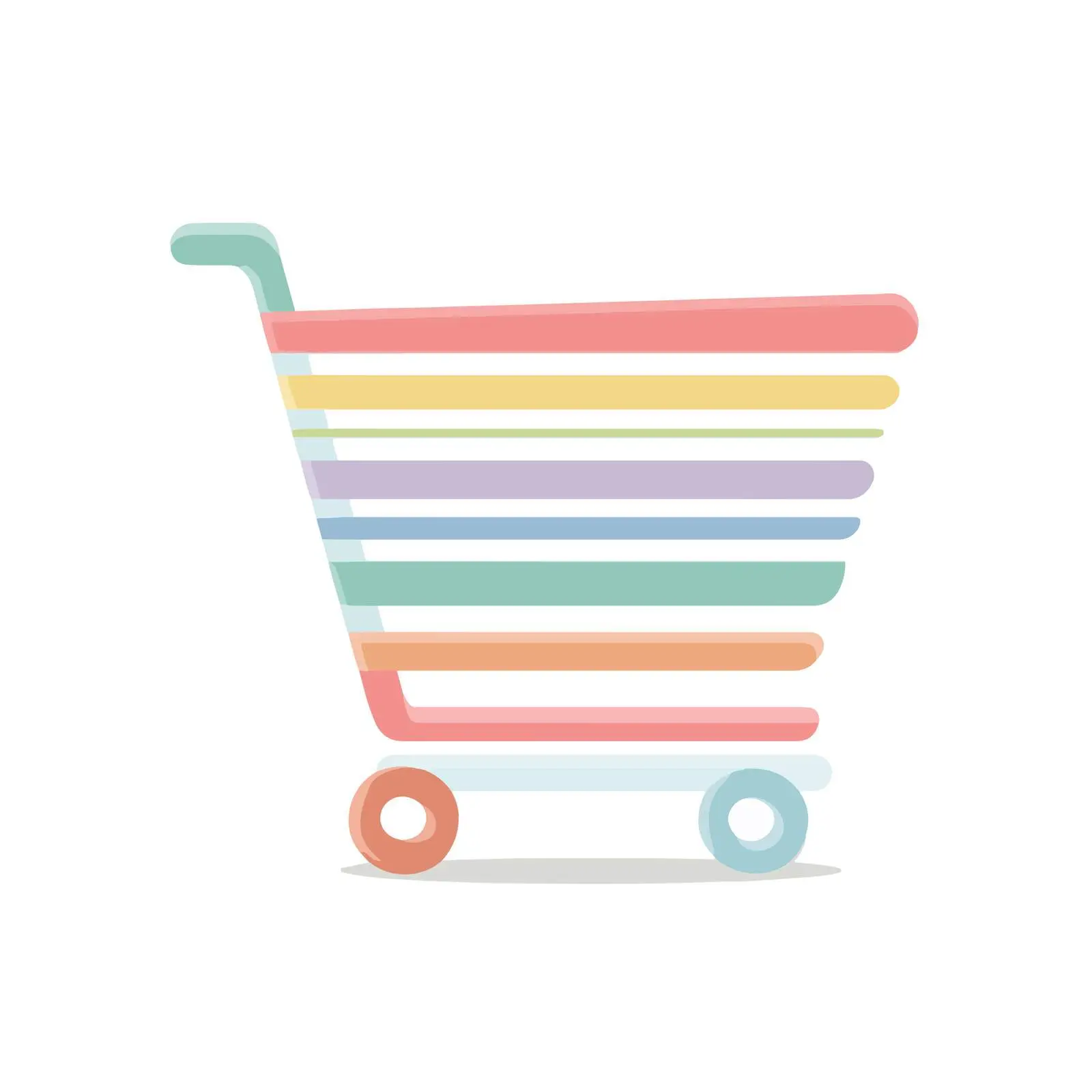 Minimalist Shopping Cart Icon — free download from Dotvec