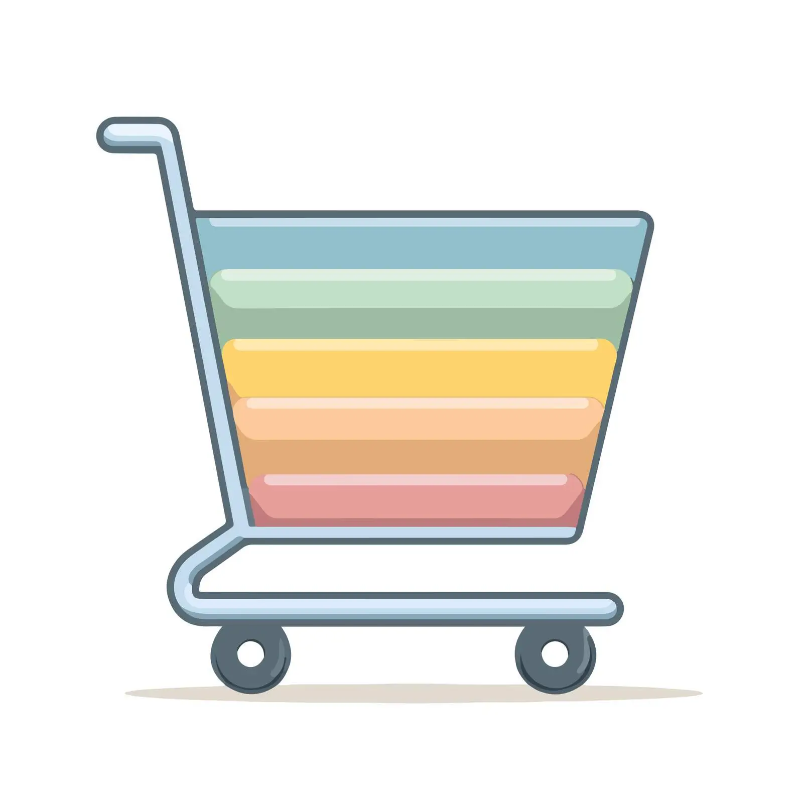 Minimalist Shopping Cart Icon — free download from Dotvec