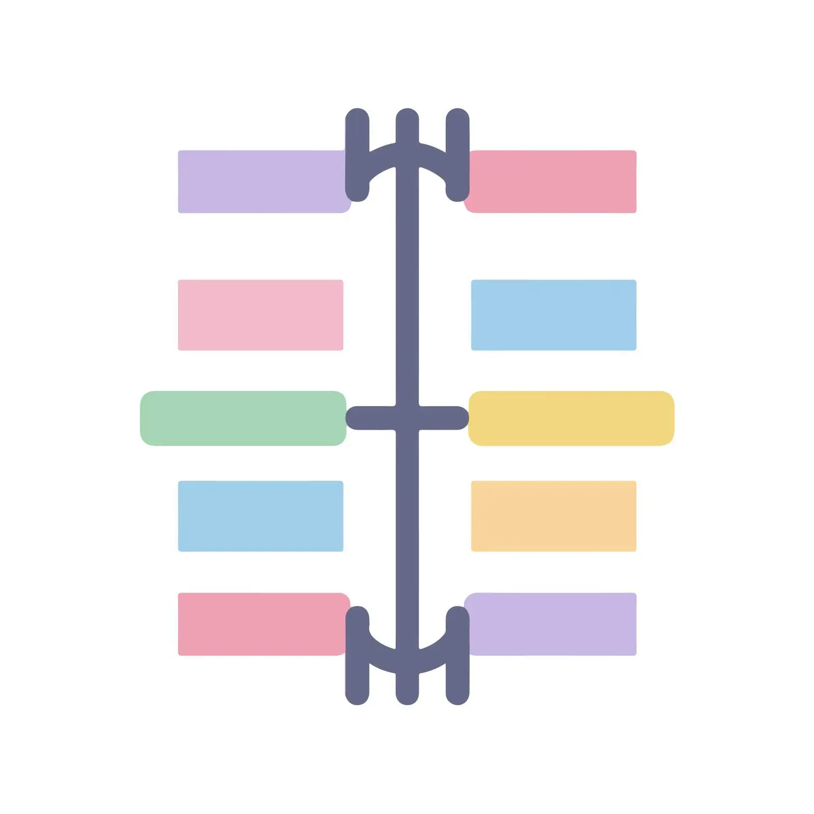 Flat Code Bracket Icon — free download from Dotvec