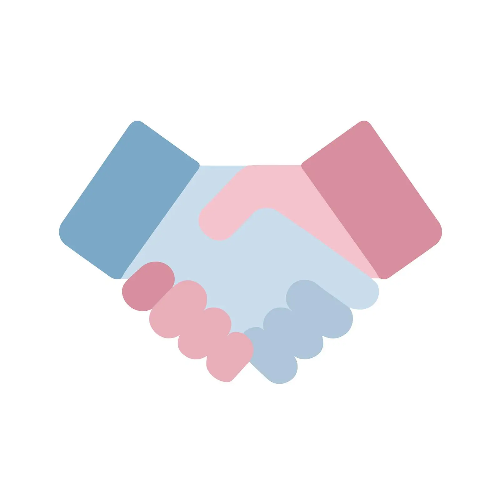 Minimalist Handshake Icon — free download from Dotvec