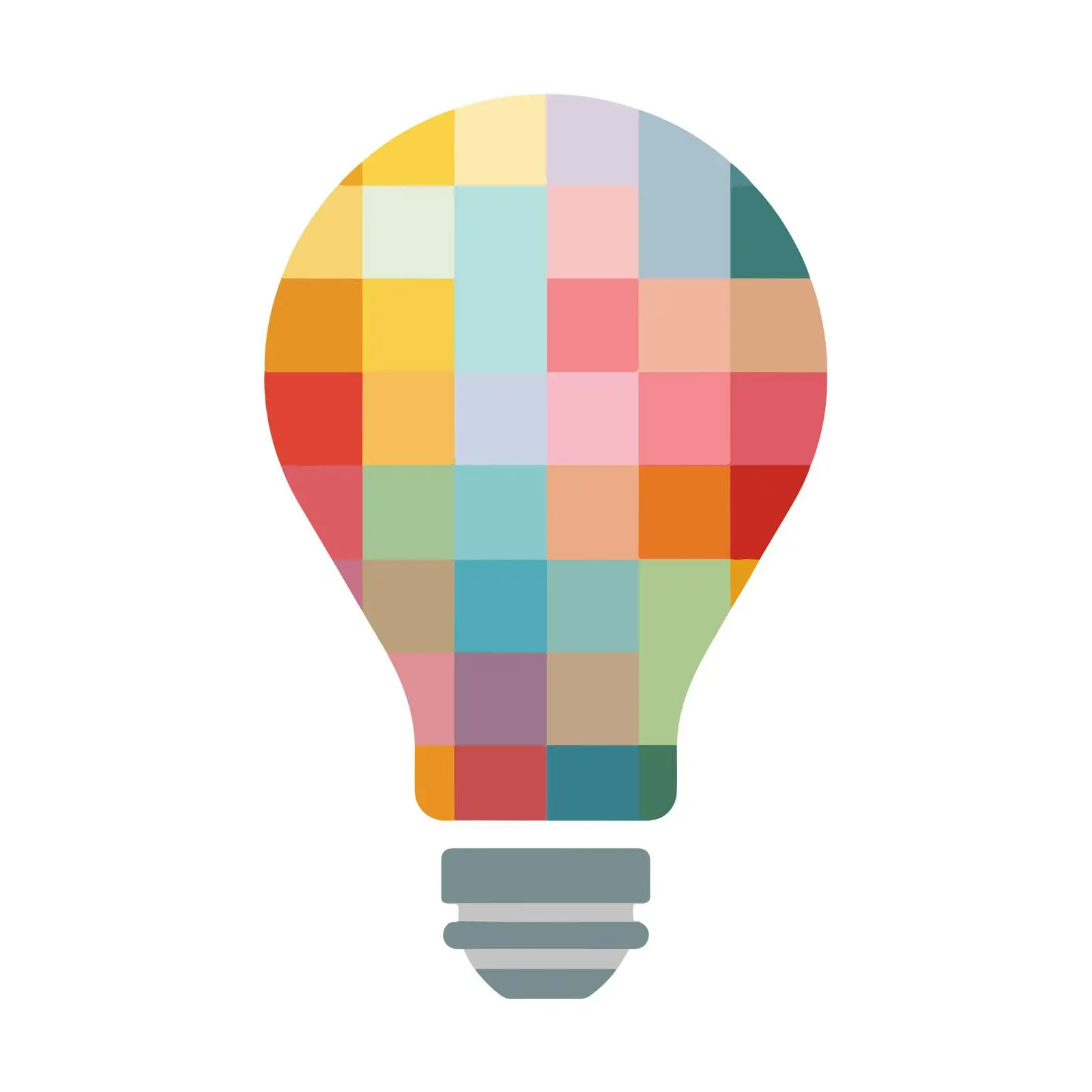 Minimalist Lightbulb Icon Design — free download from Dotvec