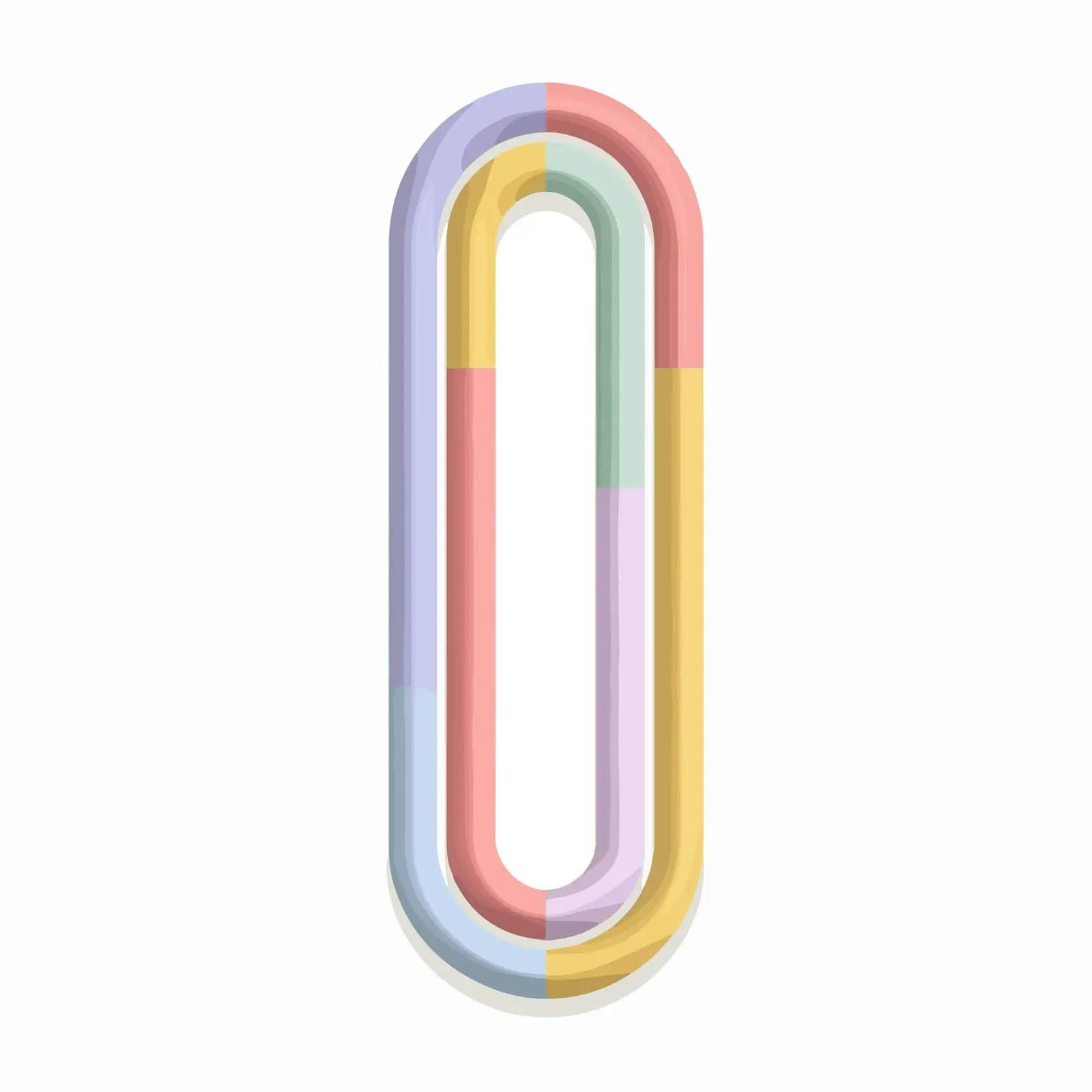 Minimalistic Paperclip Icon — free download from Dotvec