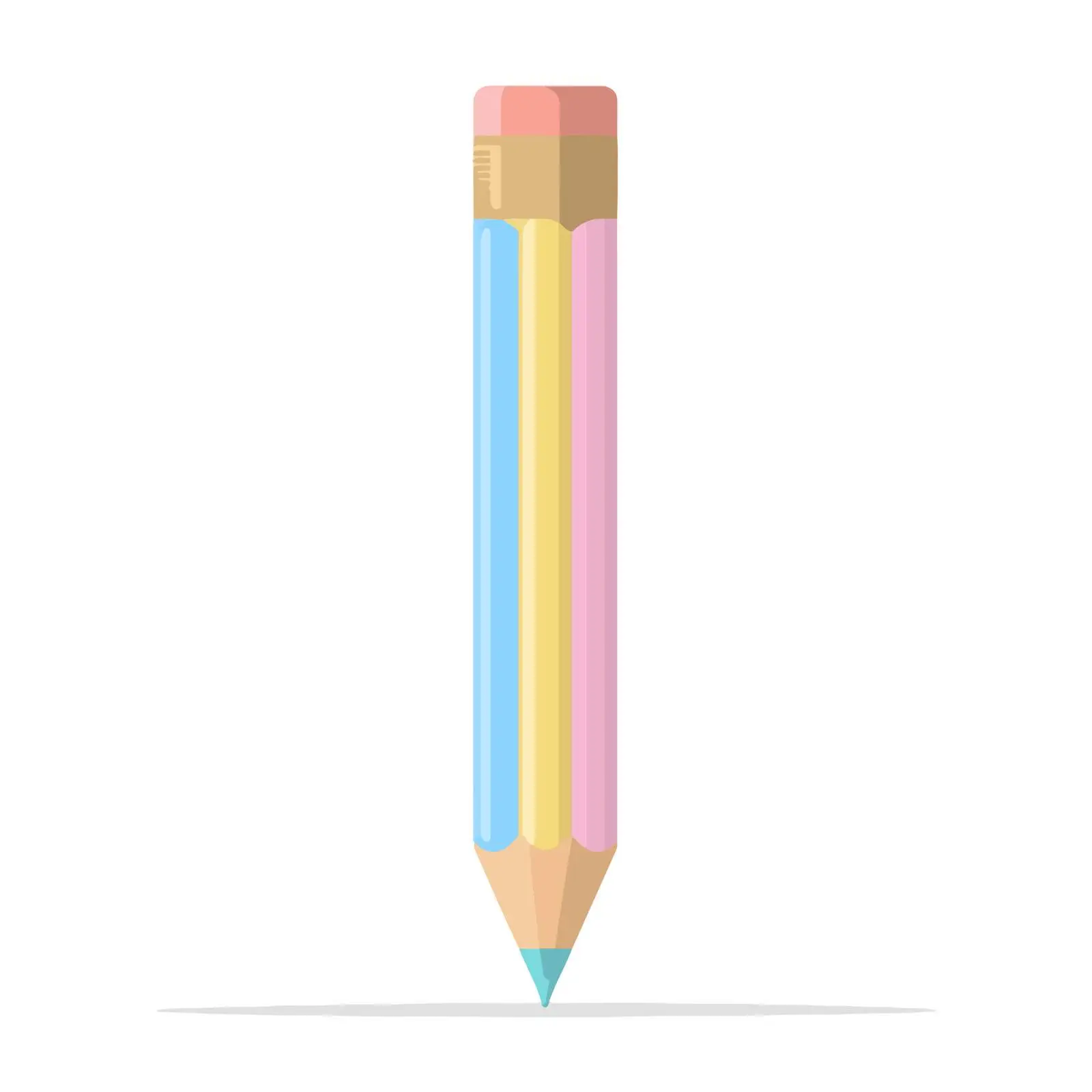 Flat Pencil Icon Design — free download from Dotvec