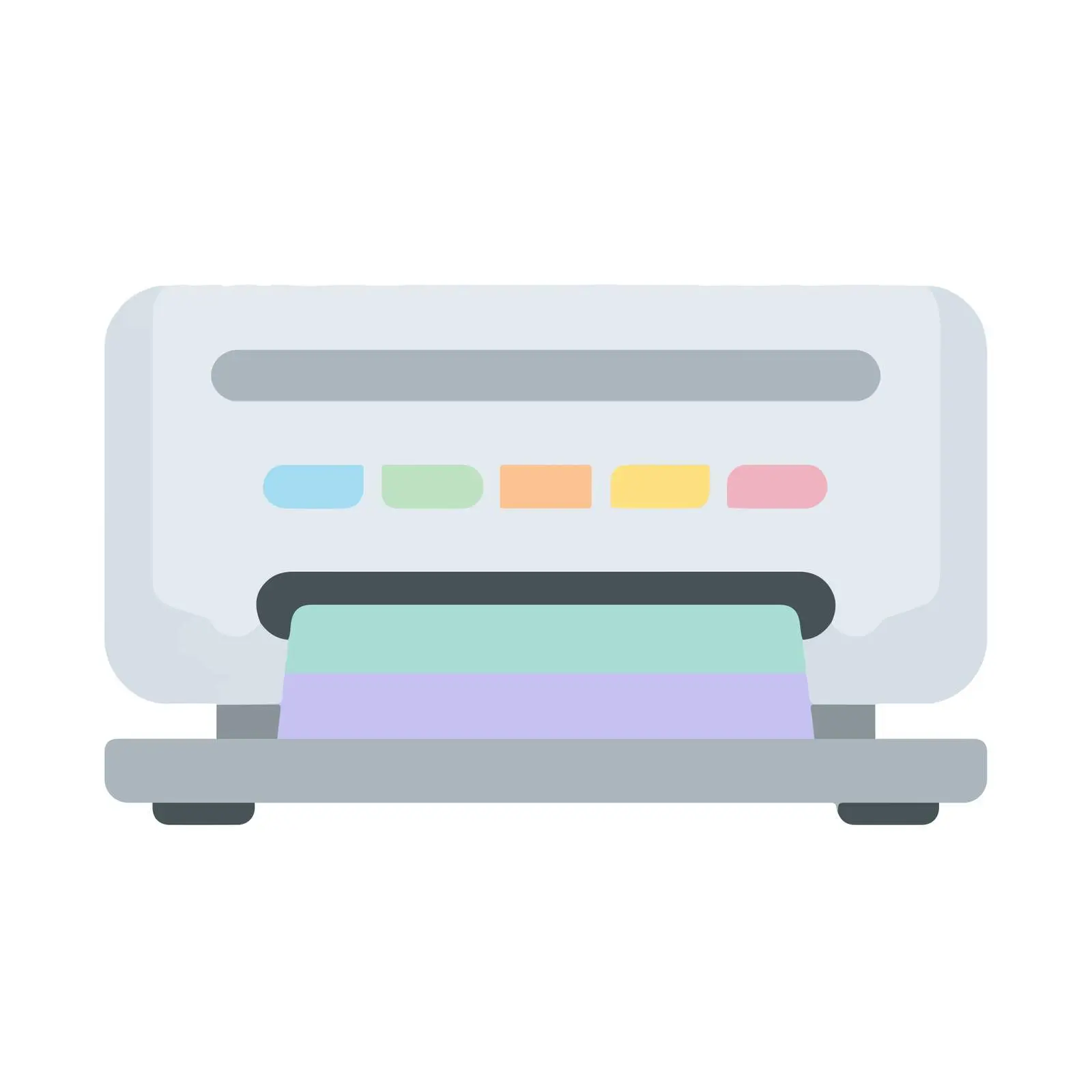 Flat Printer Icon — free download from Dotvec