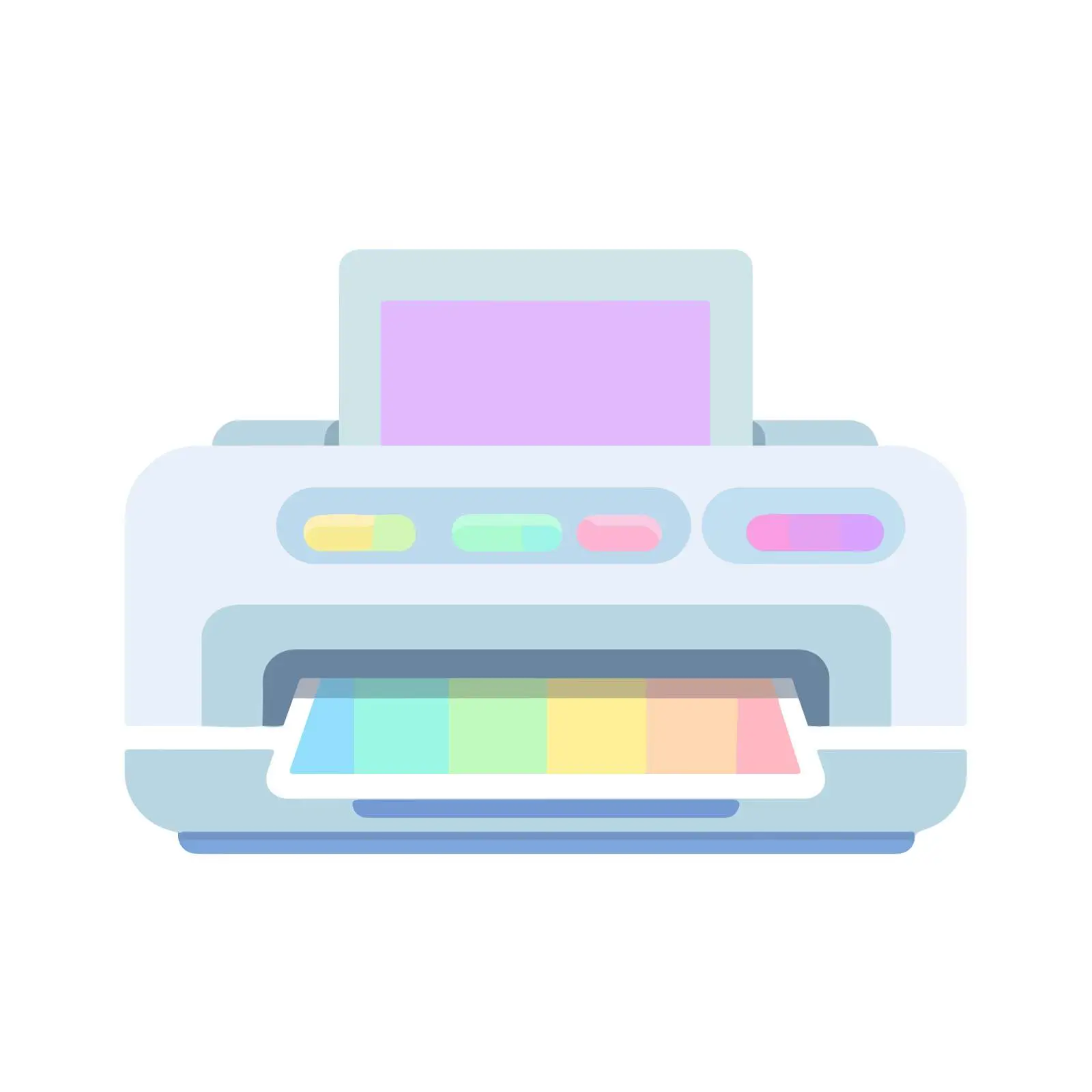 Minimalist Printer Icon — free download from Dotvec