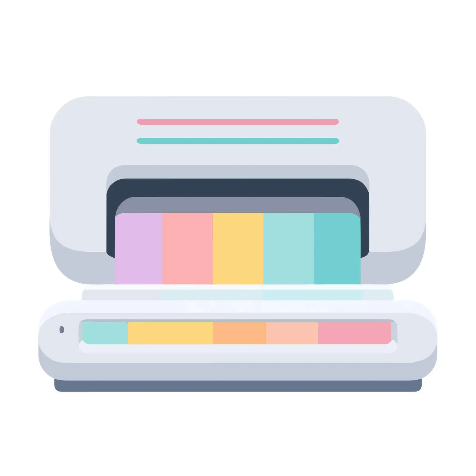 Minimalist Printer Icon — free download from Dotvec