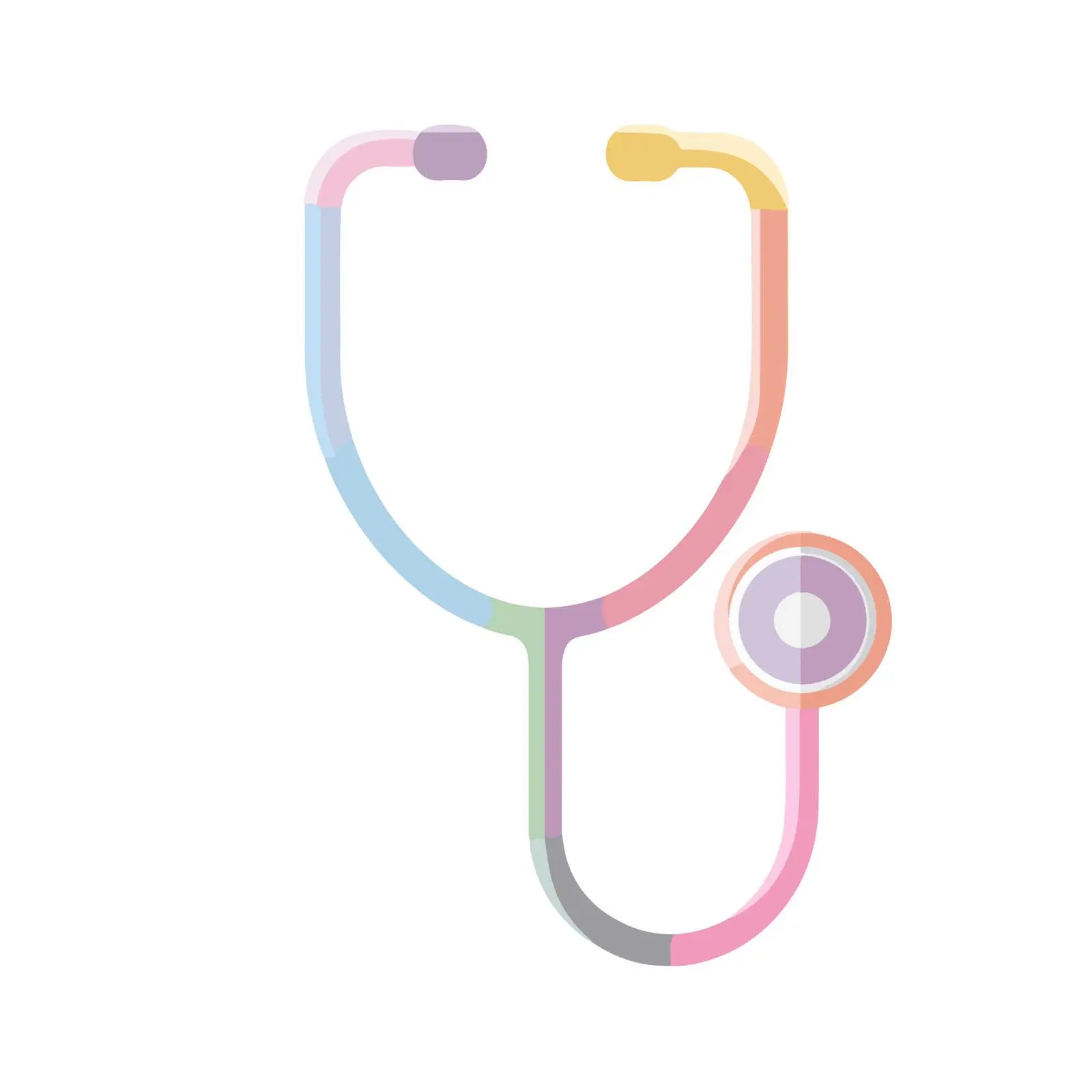 Minimalist Stethoscope Icon — free download from Dotvec