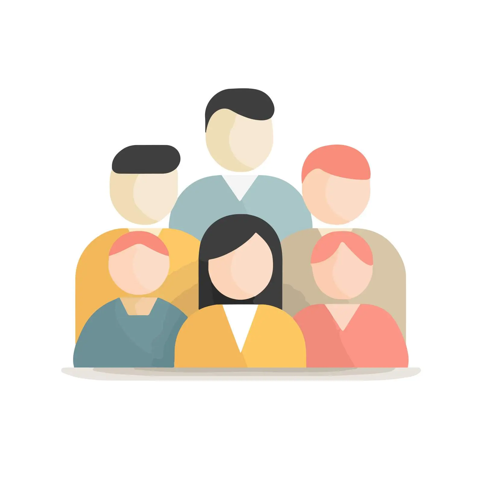 Flat Team Icon Design — free download from Dotvec