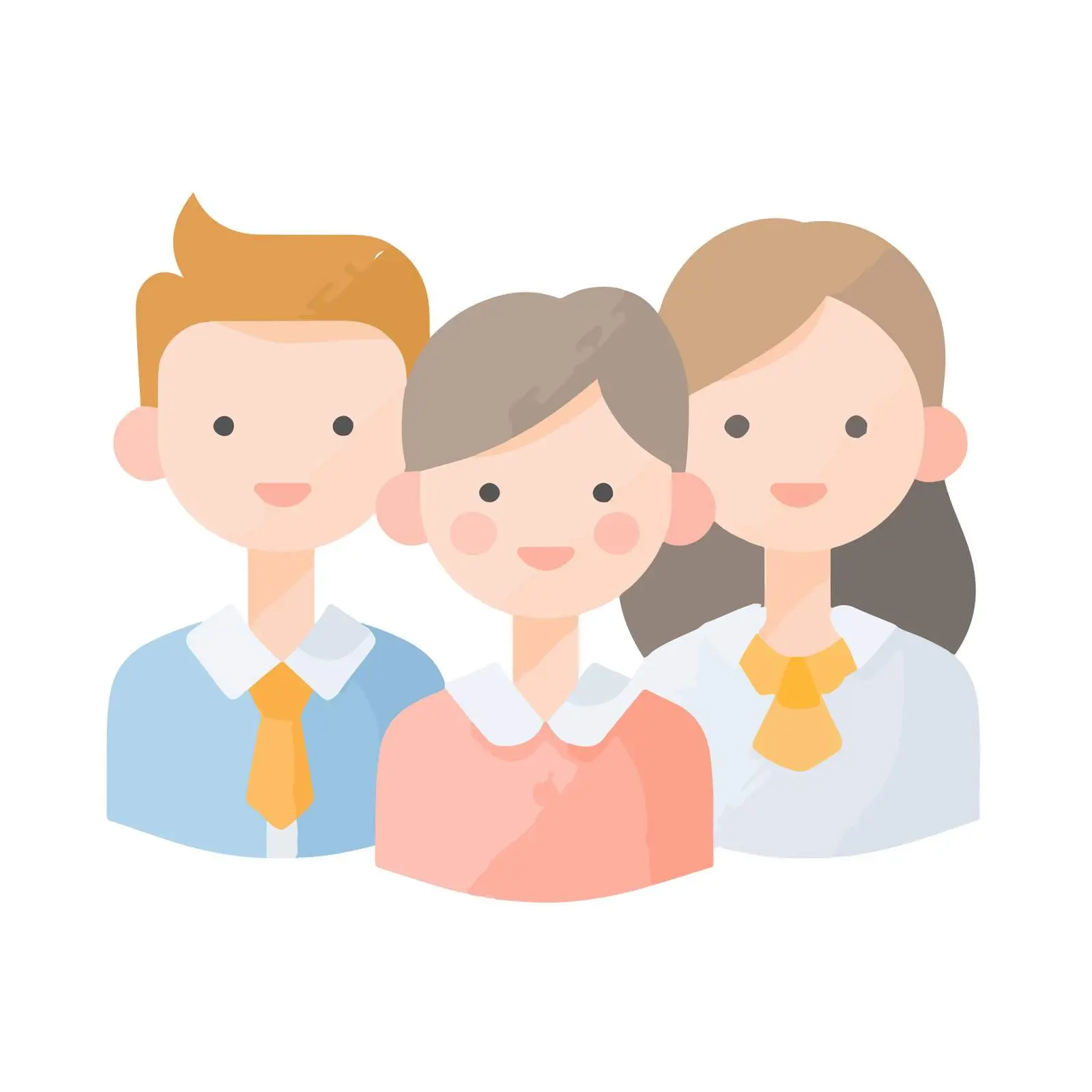 Minimalist Team Icon — free download from Dotvec