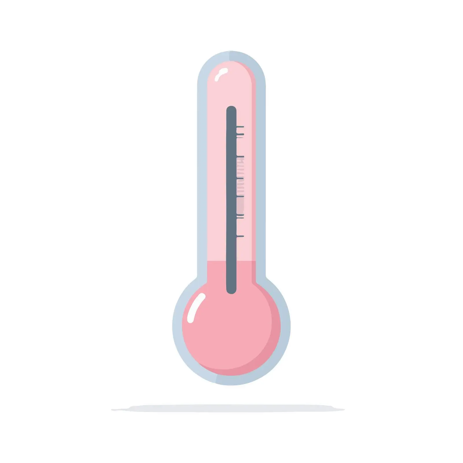 Minimalist Thermometer Icon — free download from Dotvec