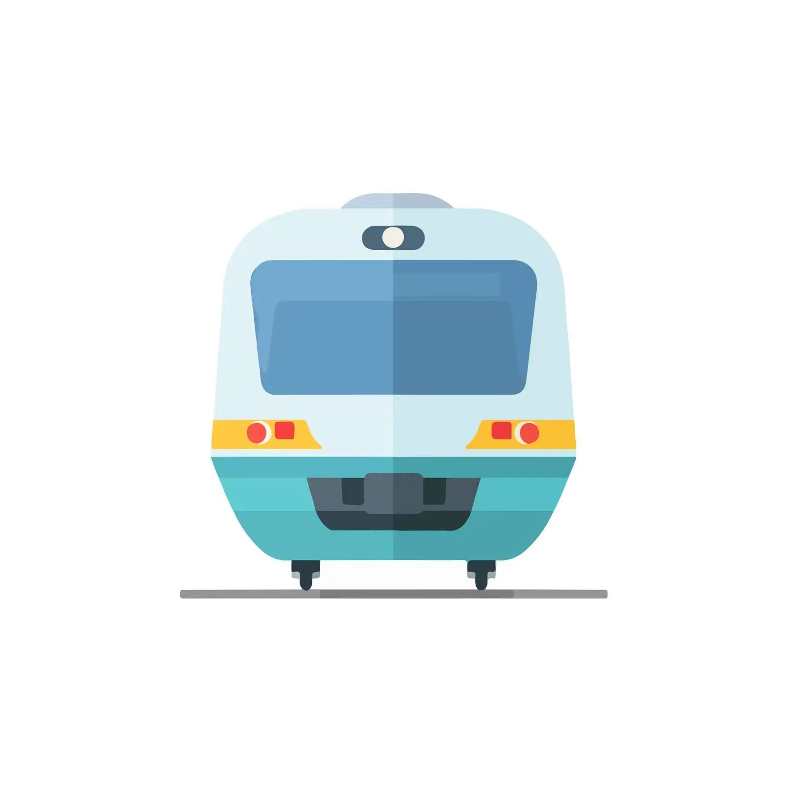 Minimalist Train Icon — free download from Dotvec