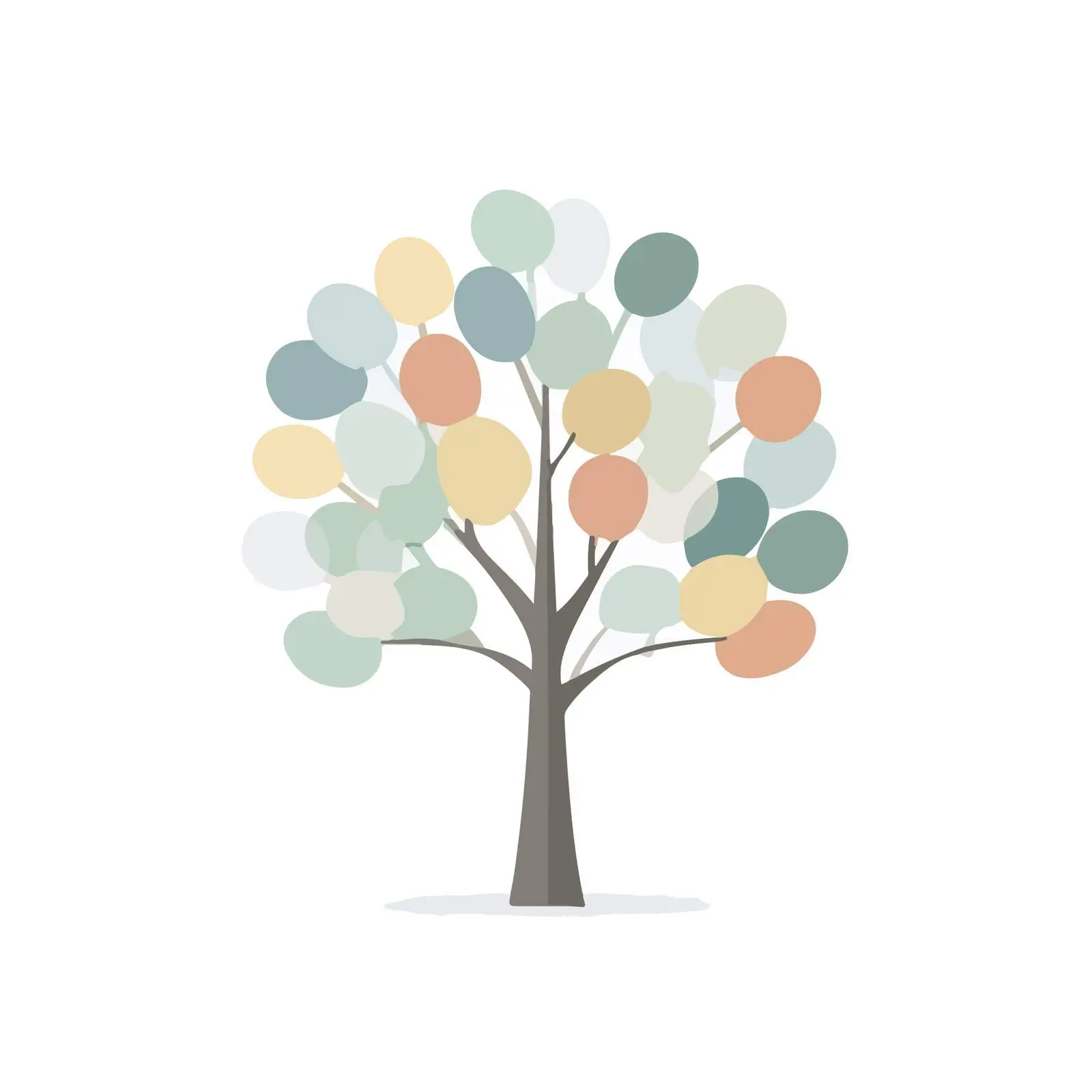 Flat Tree Icon Design — free download from Dotvec