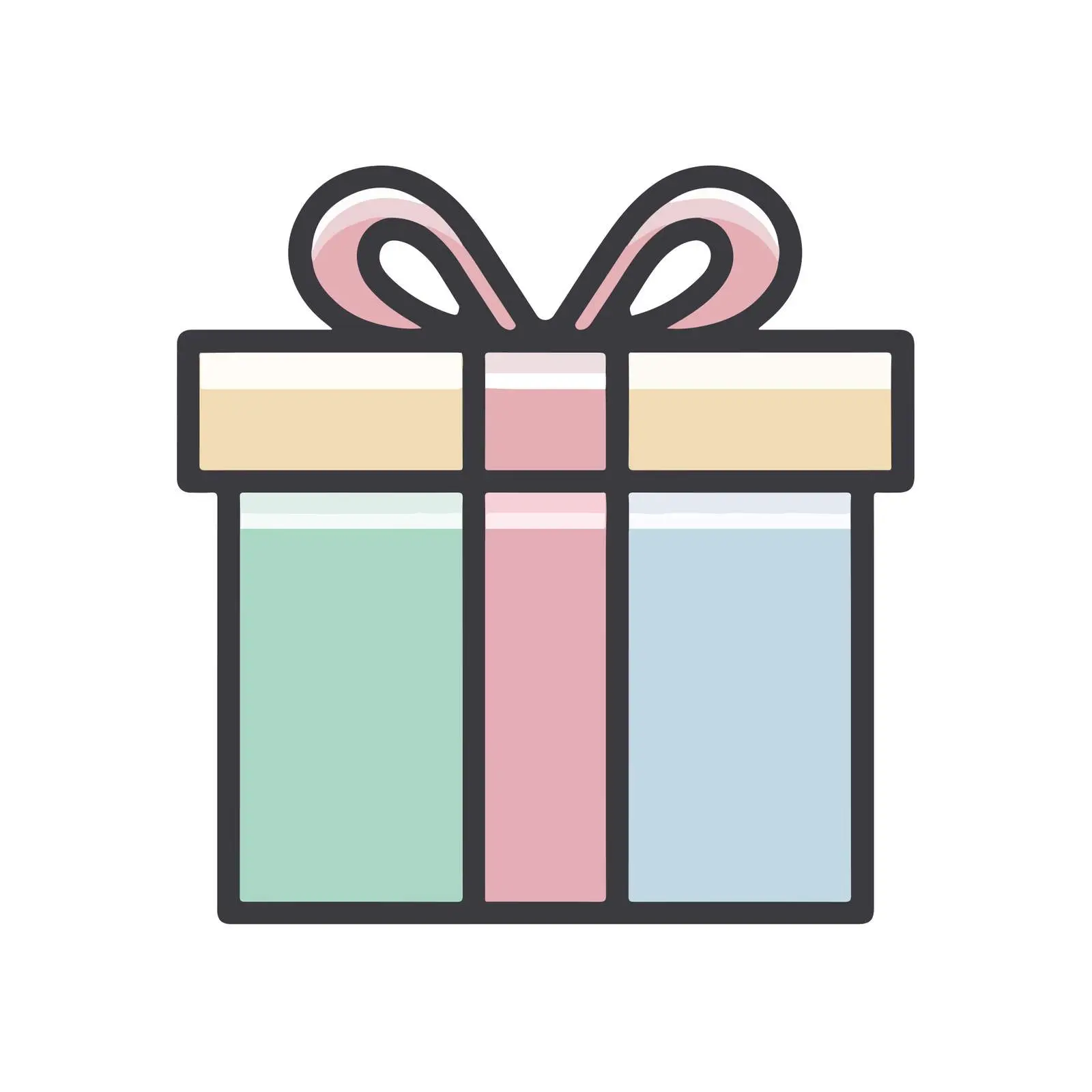 Gift Icon Flat Vector Design — free download from Dotvec