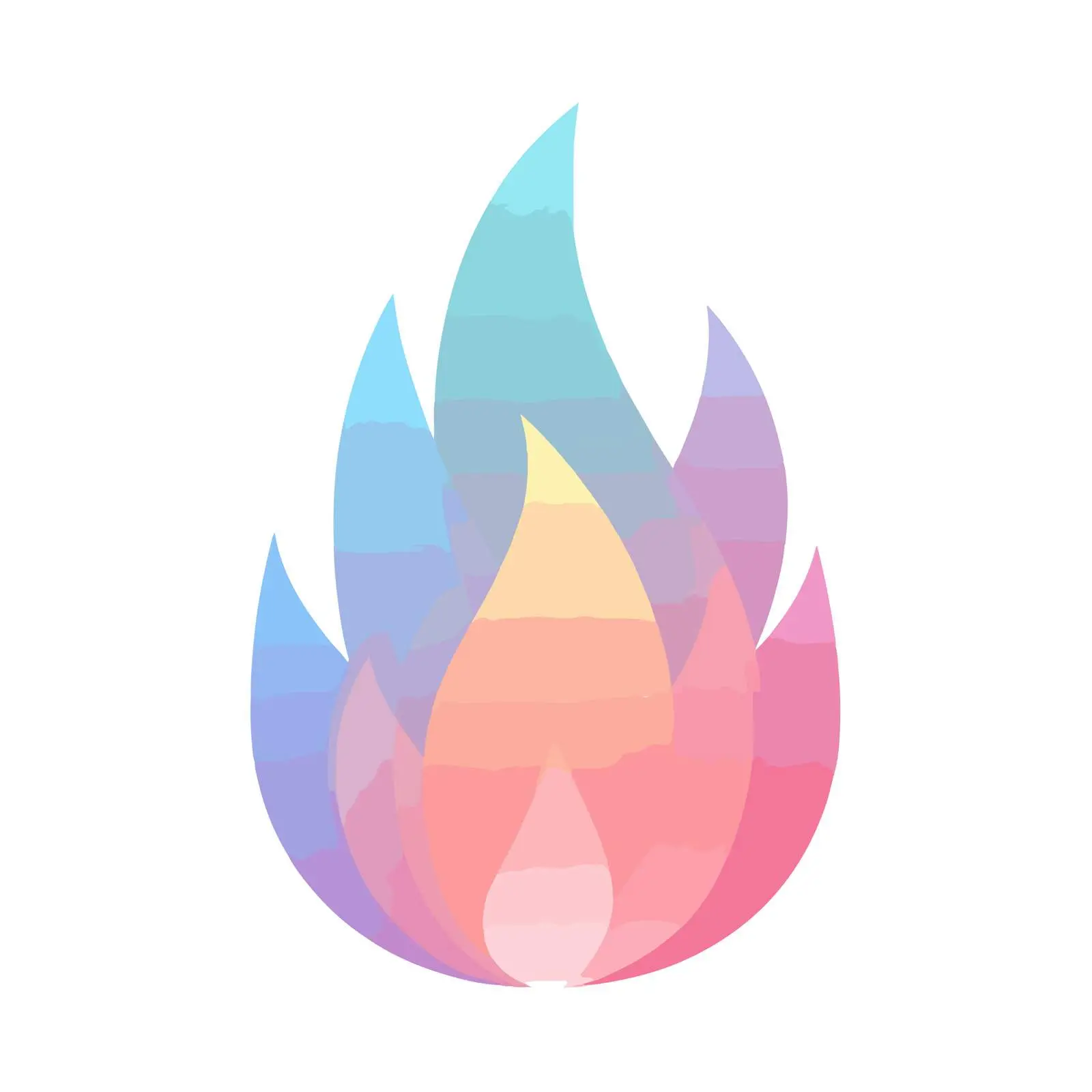 Glossy Fire Icon Vector Design — free download from Dotvec