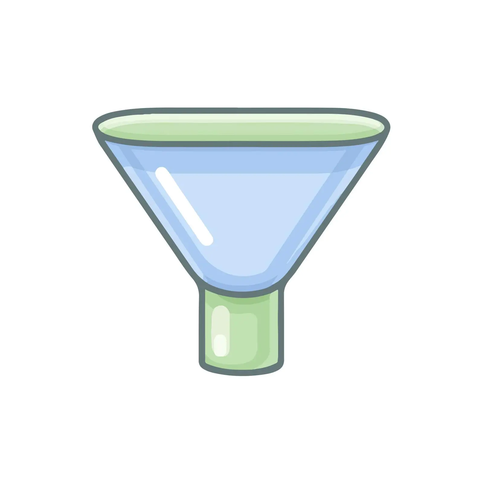Minimalist Funnel Icon — free download from Dotvec