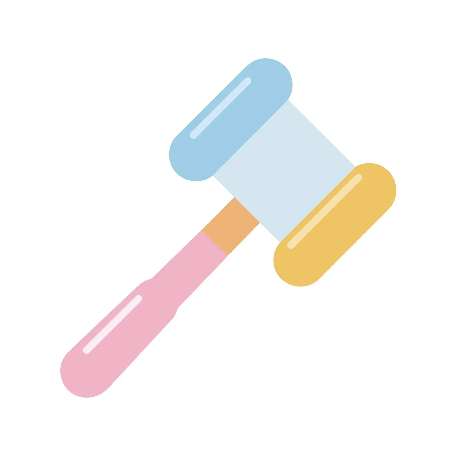 Glossy Gavel Icon — free download from Dotvec
