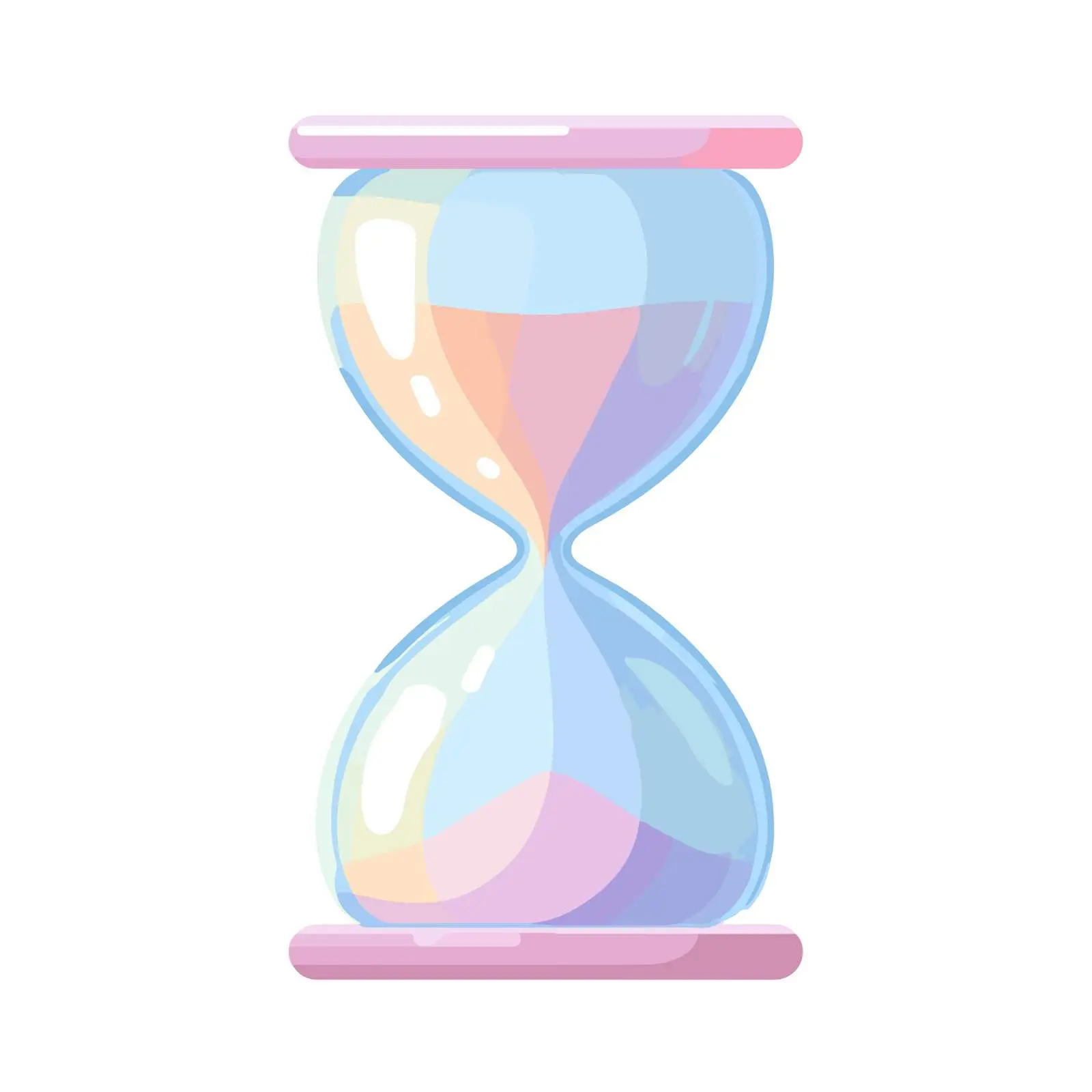Minimalist Hourglass Icon — free download from Dotvec