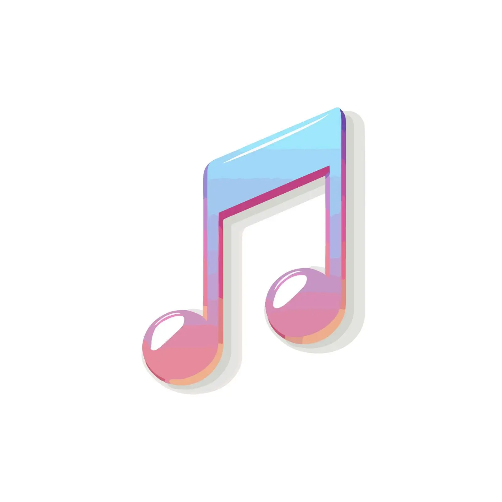 Minimalist Music Note Icon — free download from Dotvec
