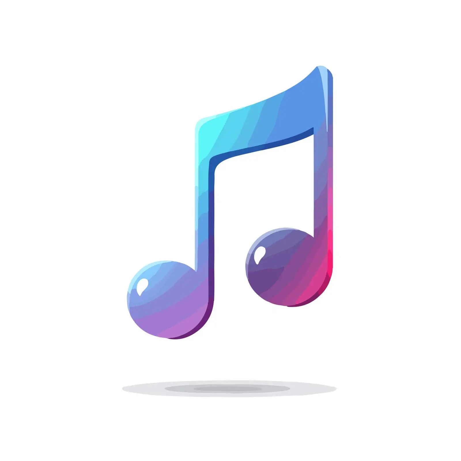 Minimalist Music Note Icon — free download from Dotvec