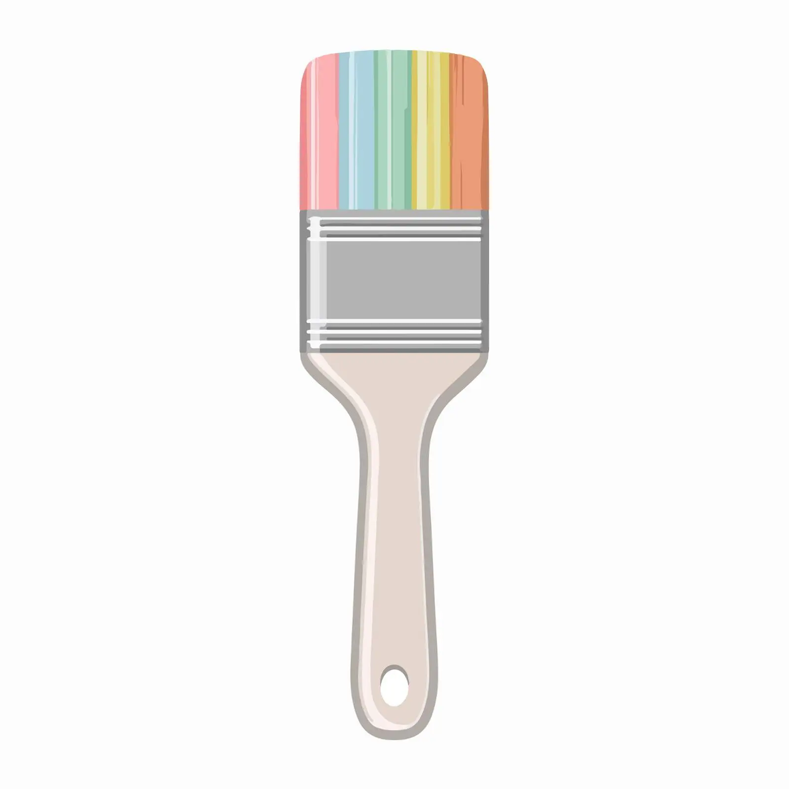 Minimalist Paintbrush Icon — free download from Dotvec