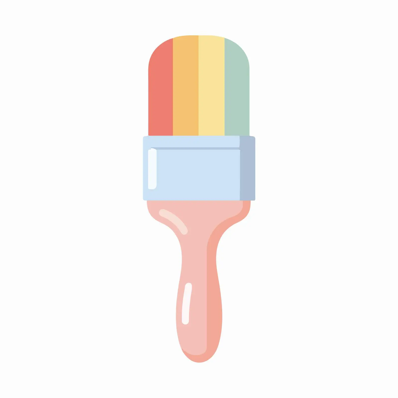Glossy Paint Brush Icon — free download from Dotvec