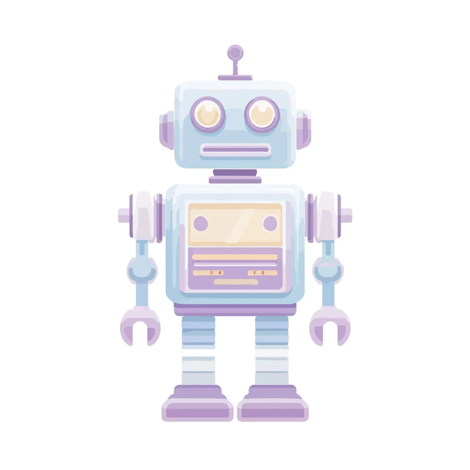 Minimalist Robot Icon — free download from Dotvec